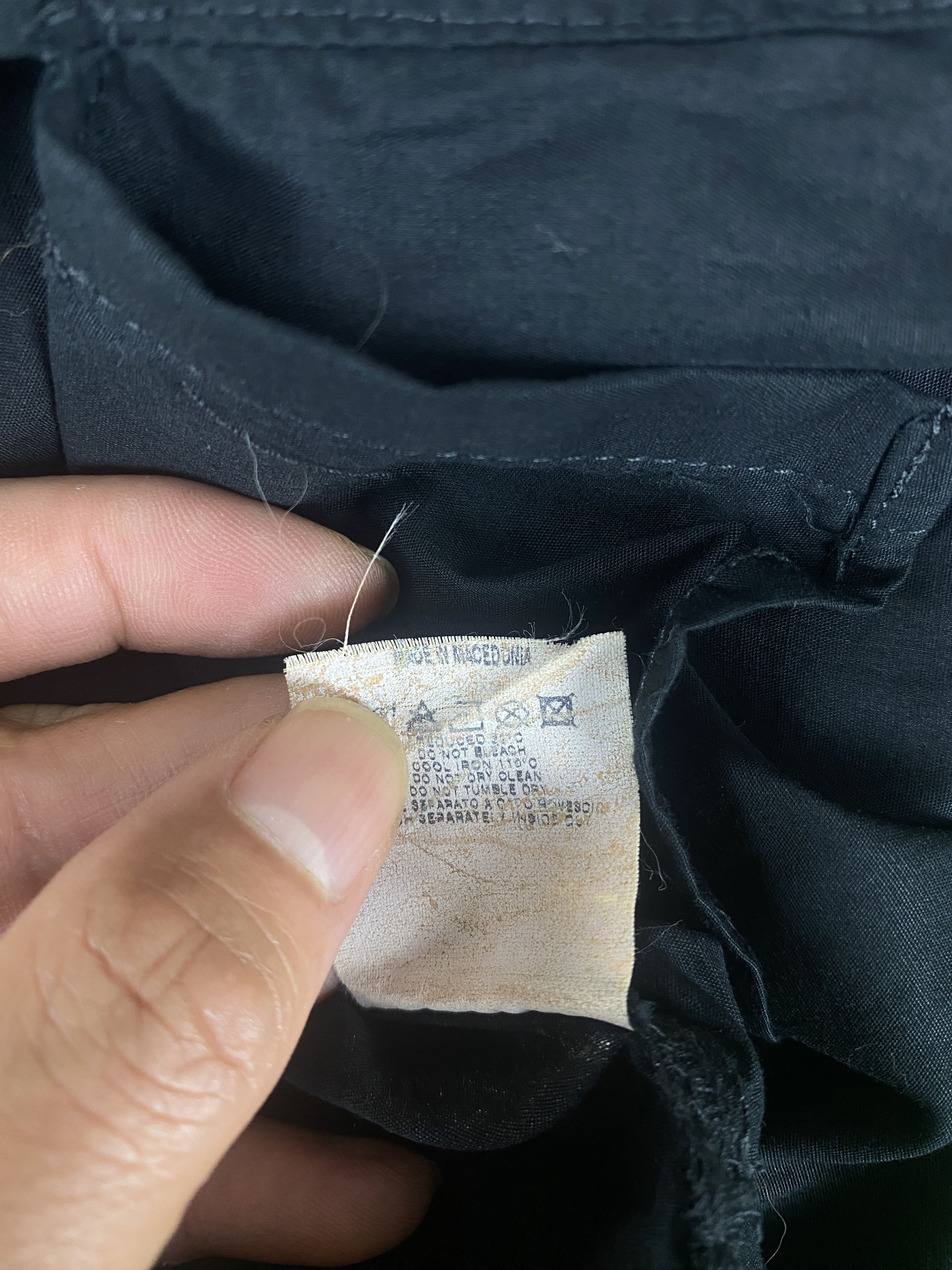 Moschino Moschino Worker Shirt (T128) Size US S / EU 44-46 / 1 - 9 Thumbnail