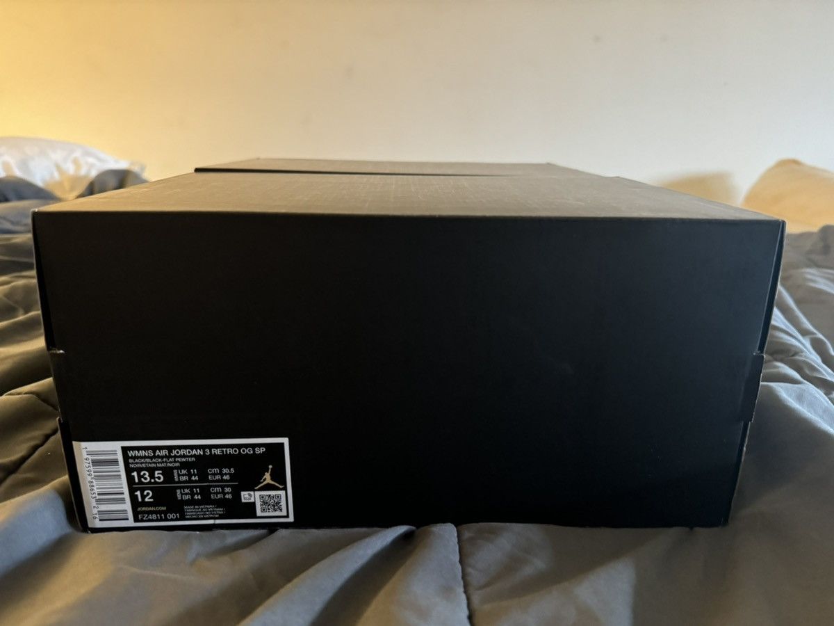 A Ma Maniere × Jordan Brand A Ma Maniere Jordan 3 Retro OG Sz 12 (W13.5) Size US 12 / EU 45 - 13 Thumbnail