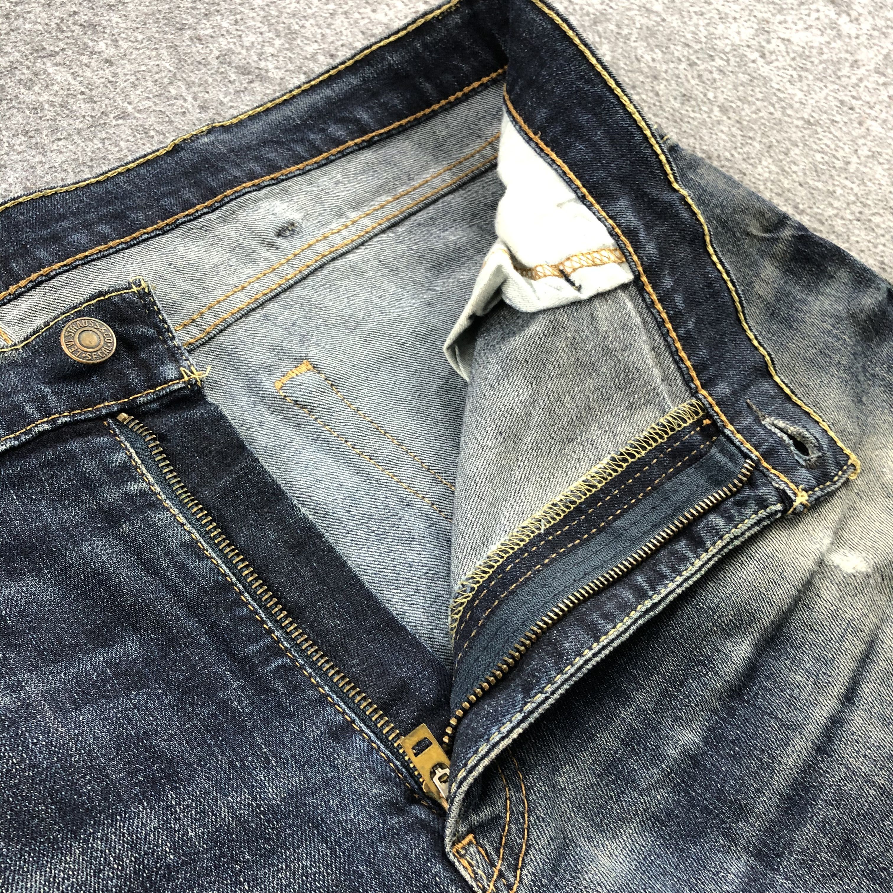 Levi's Vintage Blue Wash Levis 511 Jeans-J1992 Size US 40 / EU 56 - 12 Thumbnail