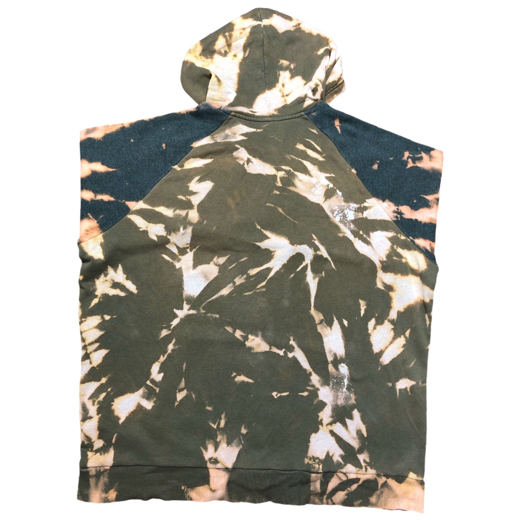 Under Armour Under Armour Hoodie Tie Dye Acid Wash Green XL Mens Sweatshirt Pullover Drawstring Long Sleeve Cotton Blend Relaxed Regular Shirt Tags Size US XL / EU 56 / 4 - 3 Thumbnail