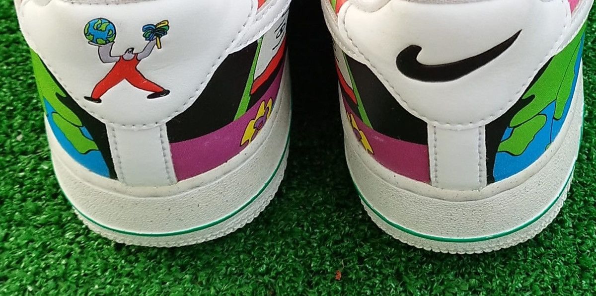 Nike Nike Air Force 1 Flyleather Ruohan Wang Size US 7 / EU 40 - 6 Thumbnail