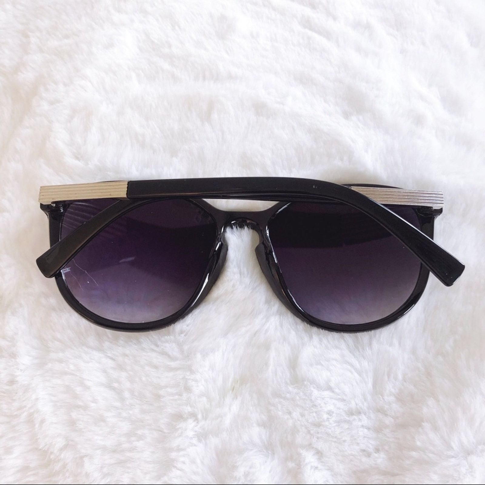 Other Celia Black Cat Eye Full Rim Sunglasses Size ONE SIZE - 8 Thumbnail