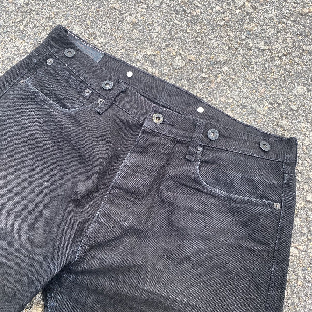 Buckle Black W33💥Vintage Levi’s Black Denim Buckle Back Jeans Pants Size US 33 - 6 Thumbnail