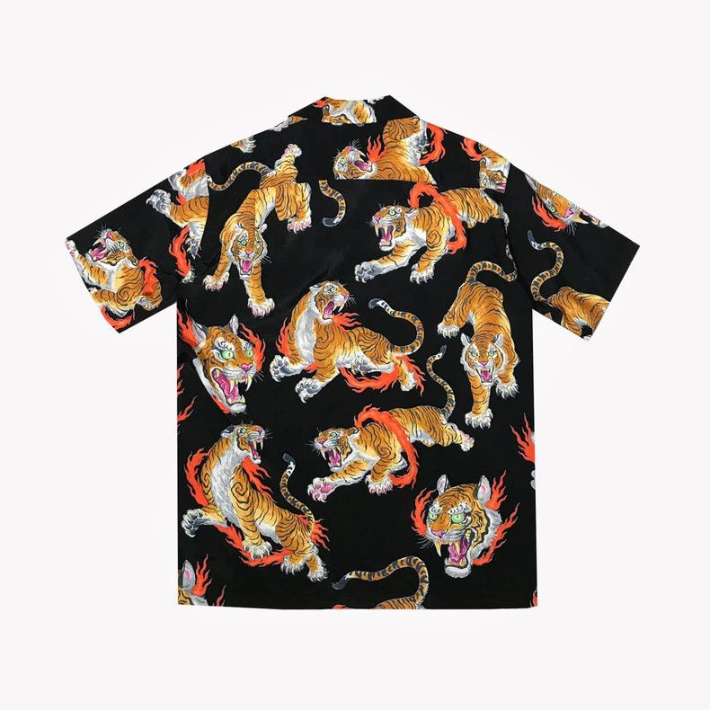 Wacko Maria wacko maria Tiger Tiger short-sleeved shirt 2503-Nextarrow Size US L / EU 52-54 / 3 - 3 Thumbnail