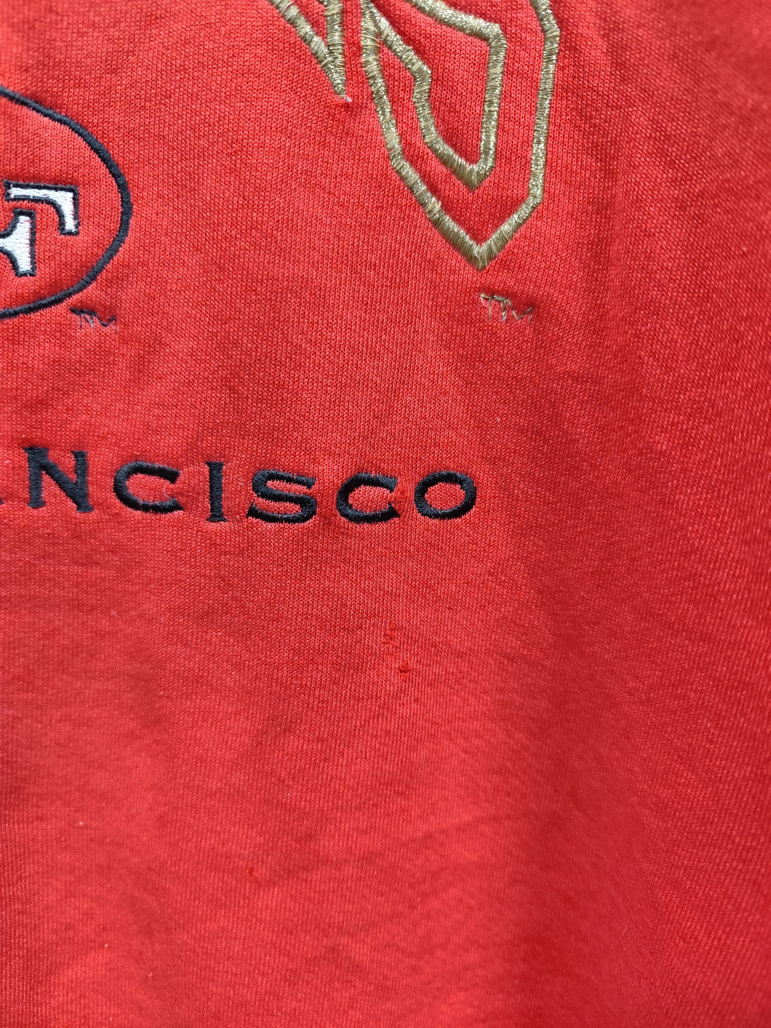 Lee × NFL vintage 90s sweatshirt san francisco 49ers made in usa Size US XL / EU 56 / 4 - 6 Thumbnail