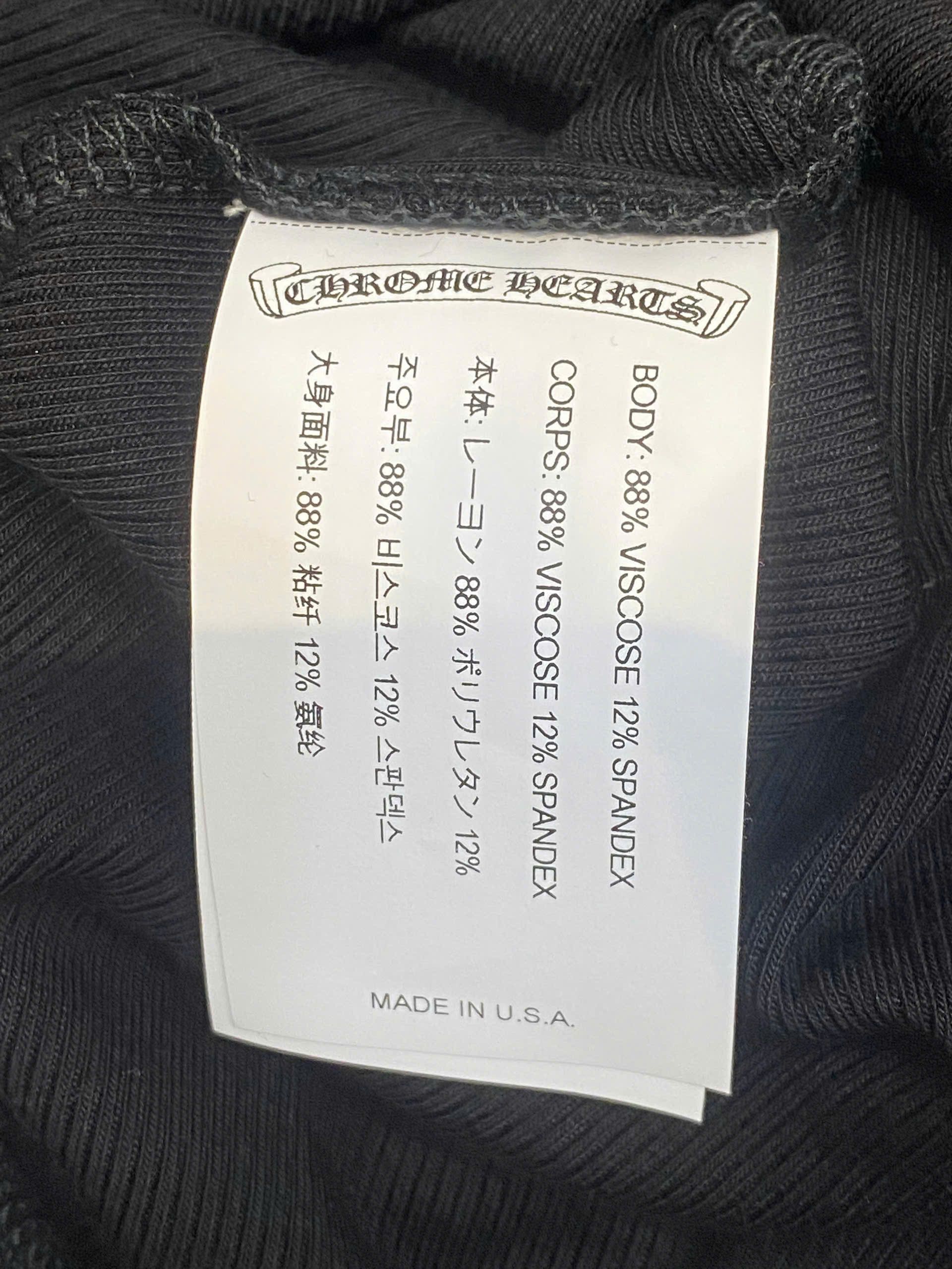 Chrome Hearts CHROME HEARTS Bad Seed SS Mock Neck Size S / US 4 / IT 40 - 10 Thumbnail