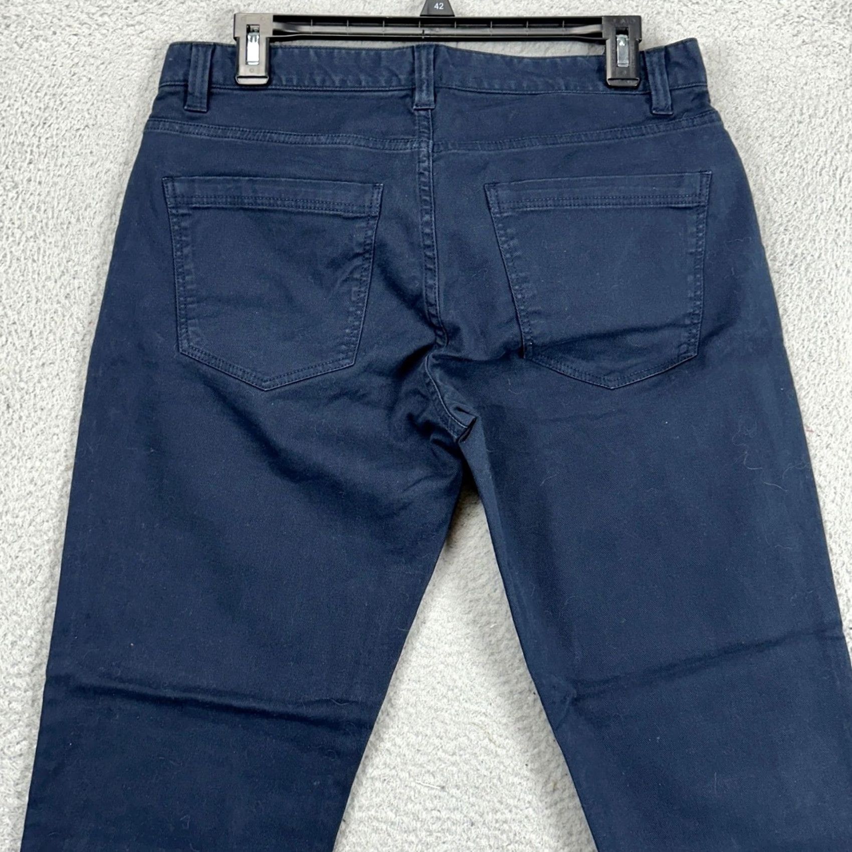 Vintage U-510 Garment Dyed Twill 5 Pocket Pants Mens 30X25 Navy Blue Casual Stretch NEW Size US 30 / EU 46 - 3 Thumbnail
