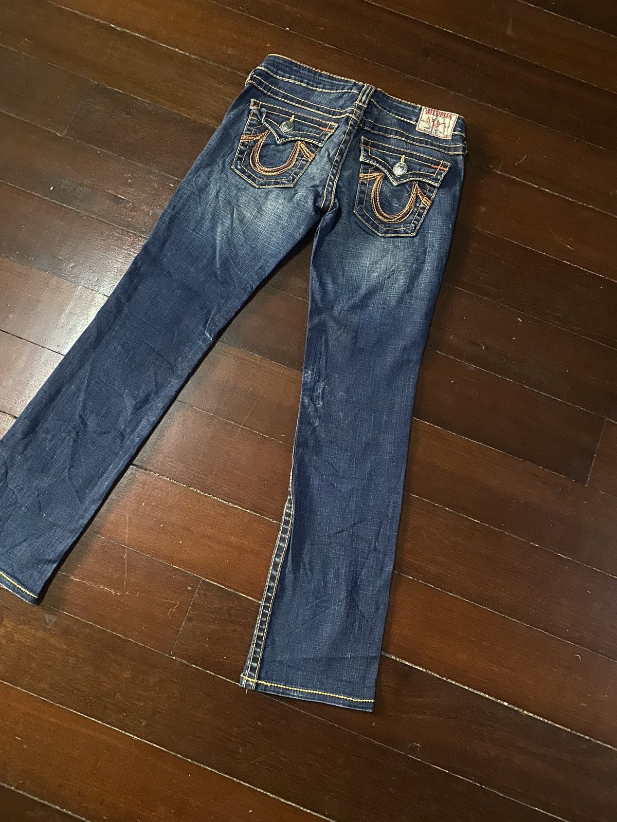 Designer × True Religion Fire 🔥 TRUE RELIGION made in usa big stitching boot cut Size 32" / US 10 / IT 46 - 5 Thumbnail