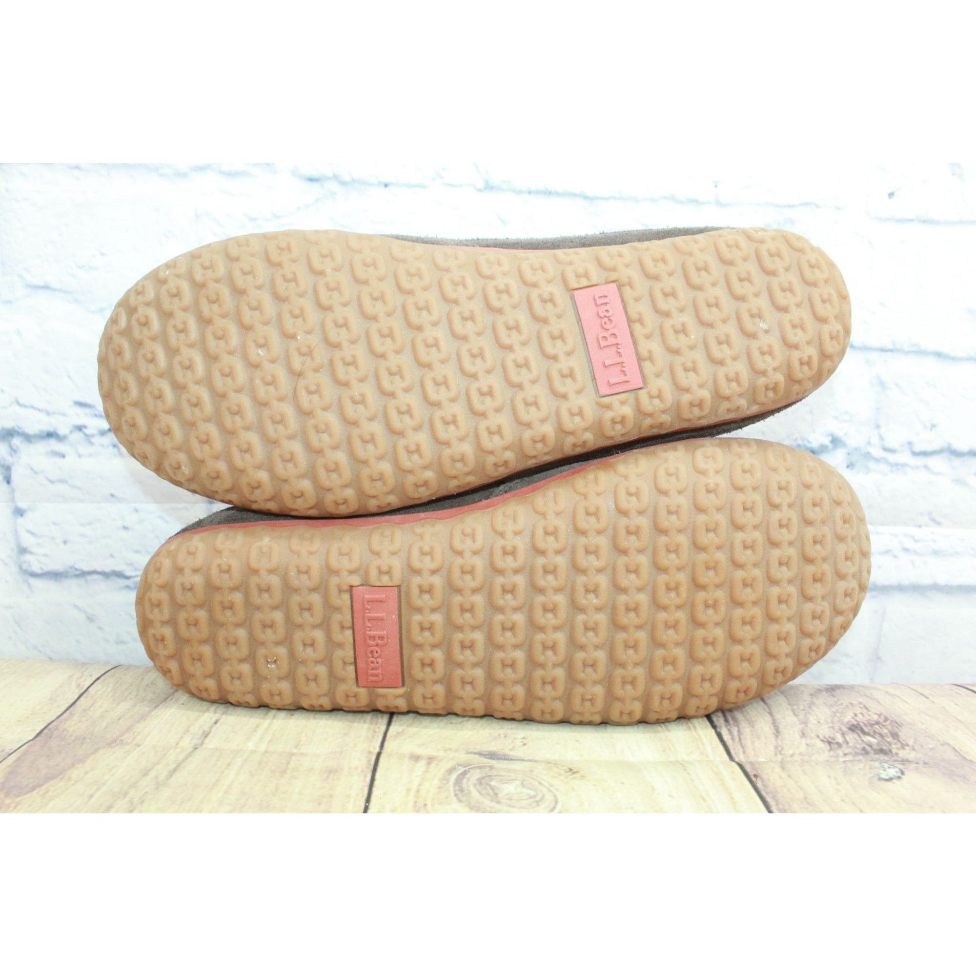 L.L. Bean LL Bean Fleece Lined Nonslip Mountain Slipper Scuffs 12 M Size US 12 / EU 45 - 9 Thumbnail