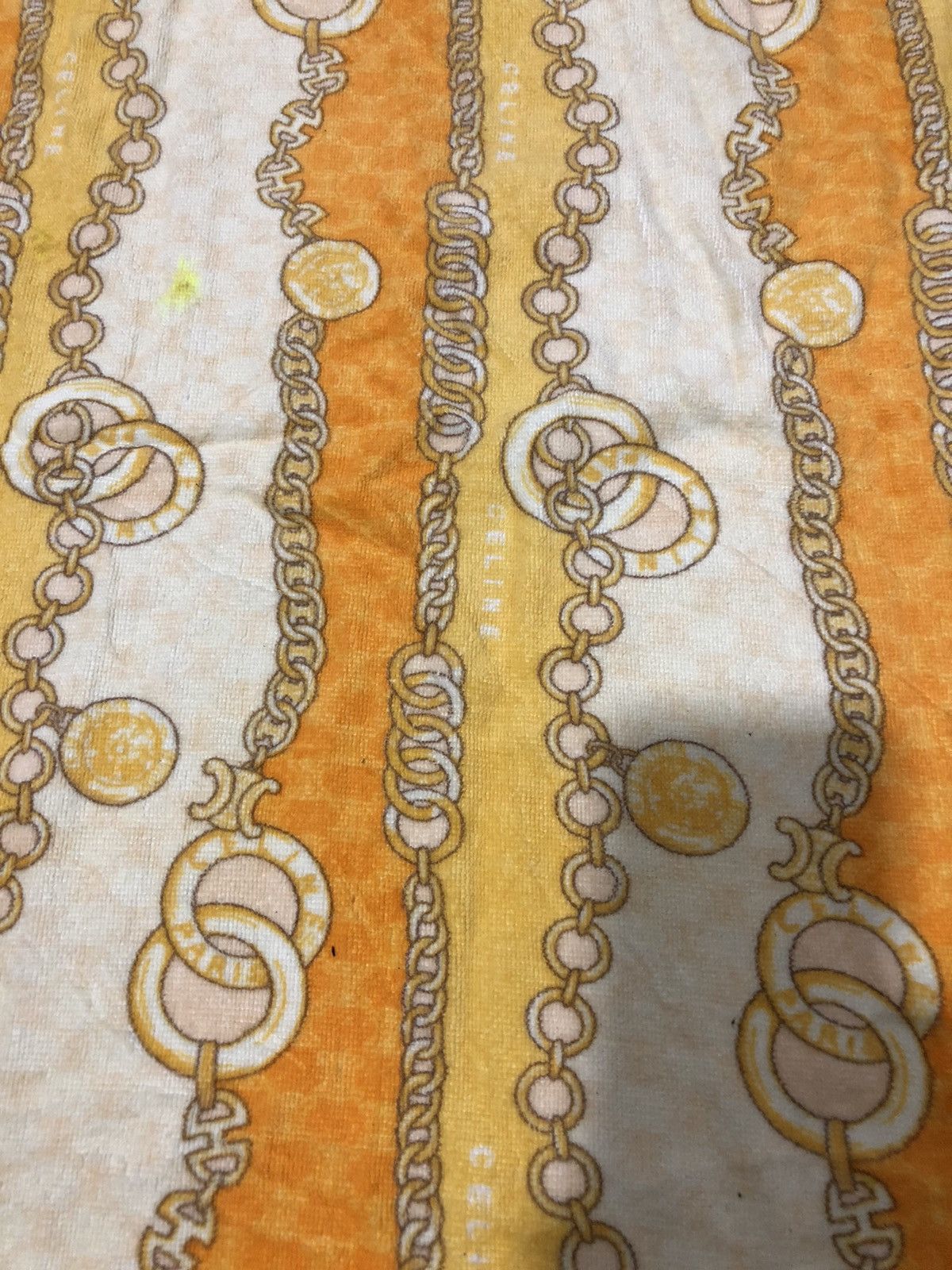 Celine × Japanese Brand × Vintage Vintage Celine Paris Fullprint Towel Size ONE SIZE - 4 Thumbnail