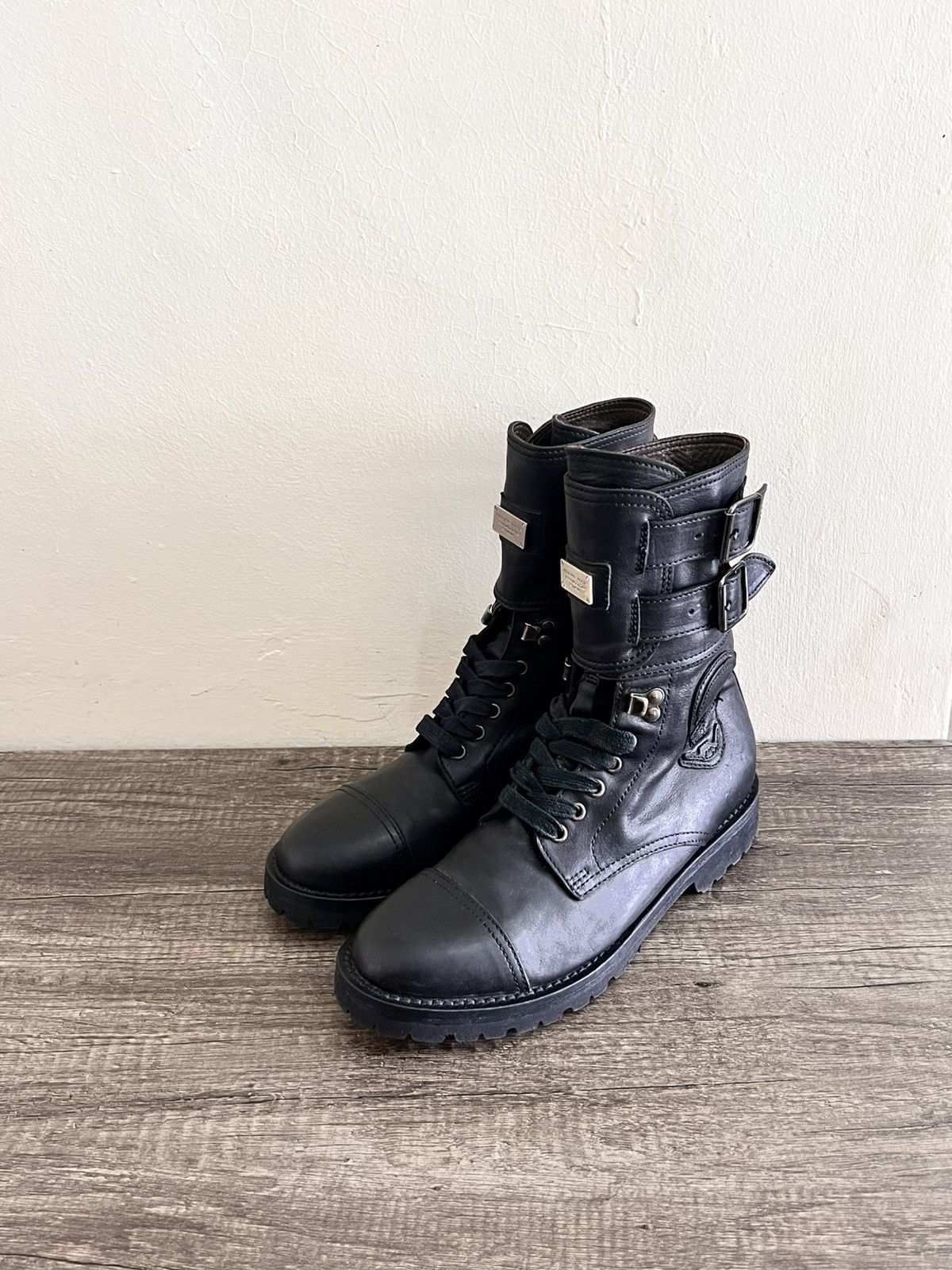 Philipp Plein Combat Boots Size US 9 / IT 39 - 1 Thumbnail