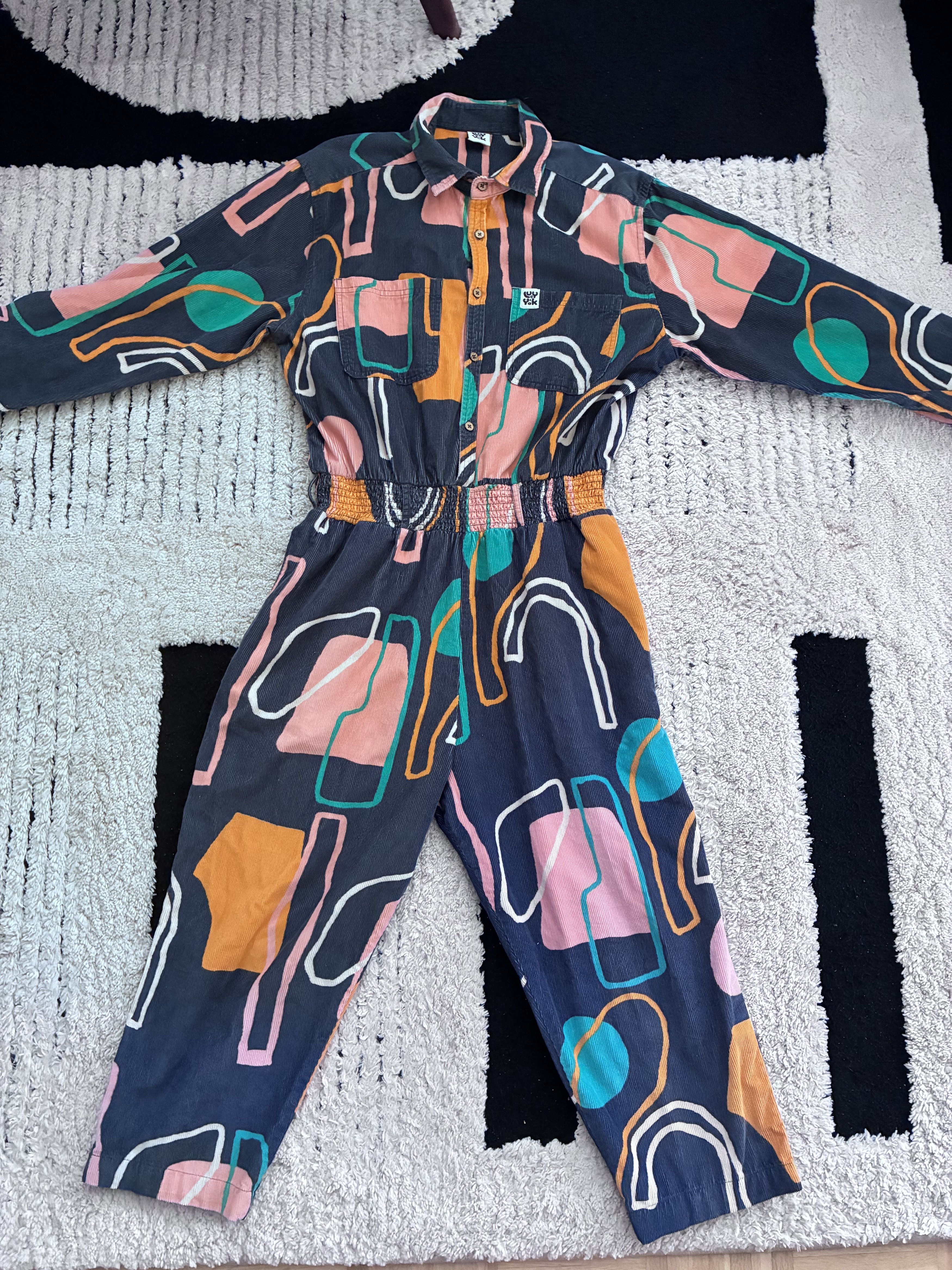 Other Eddie Corduroy Boiler Suit in Grunge Paisley Size 30" / US 8 / IT 44 - 1 Thumbnail