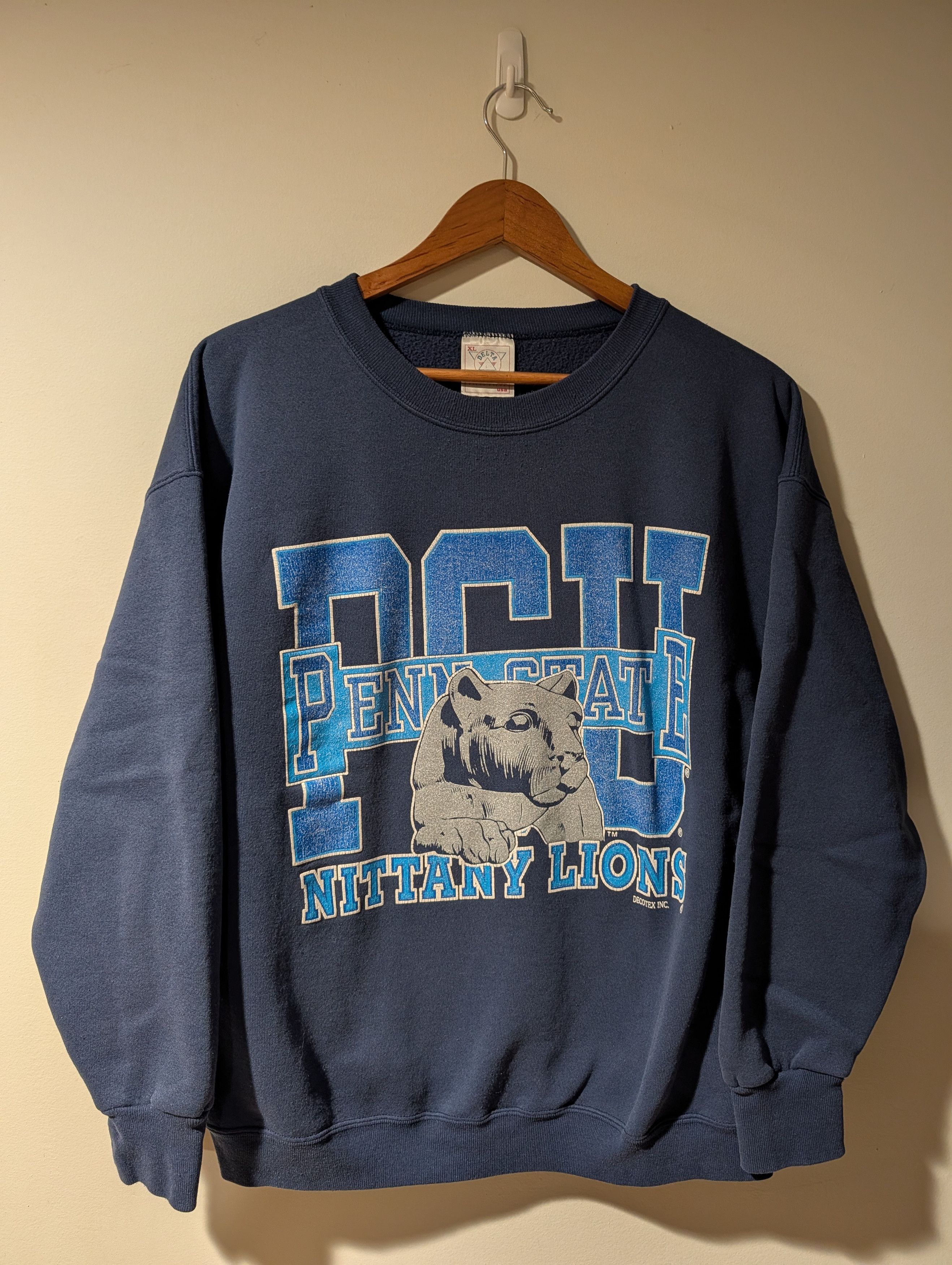 Vintage 90s Penn State Nittany Lion College Sweatshirt