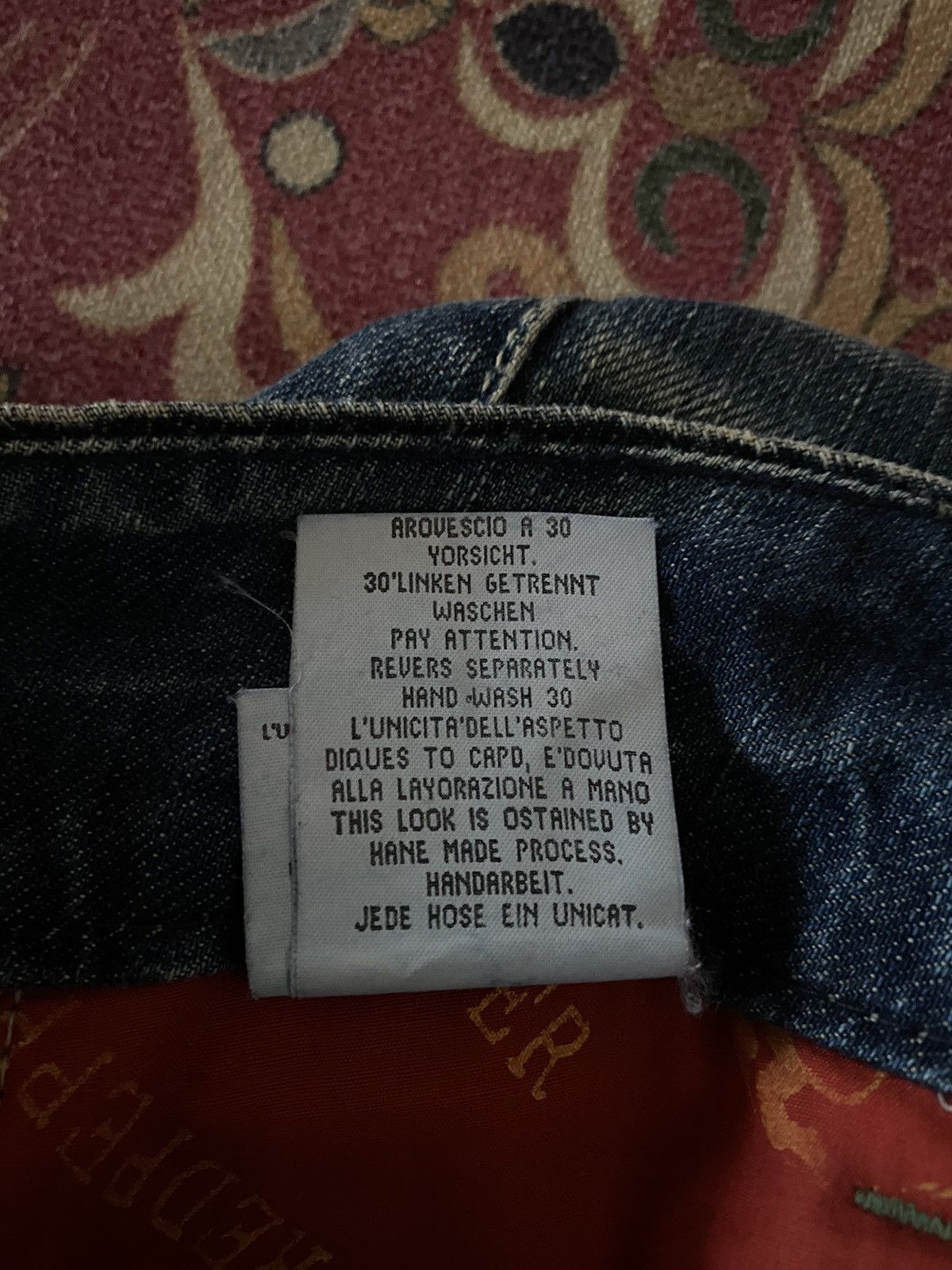 Japanese Brand Japanese Brand Red Pepper Jeans Distressed Denim Size US 29 - 16 Thumbnail