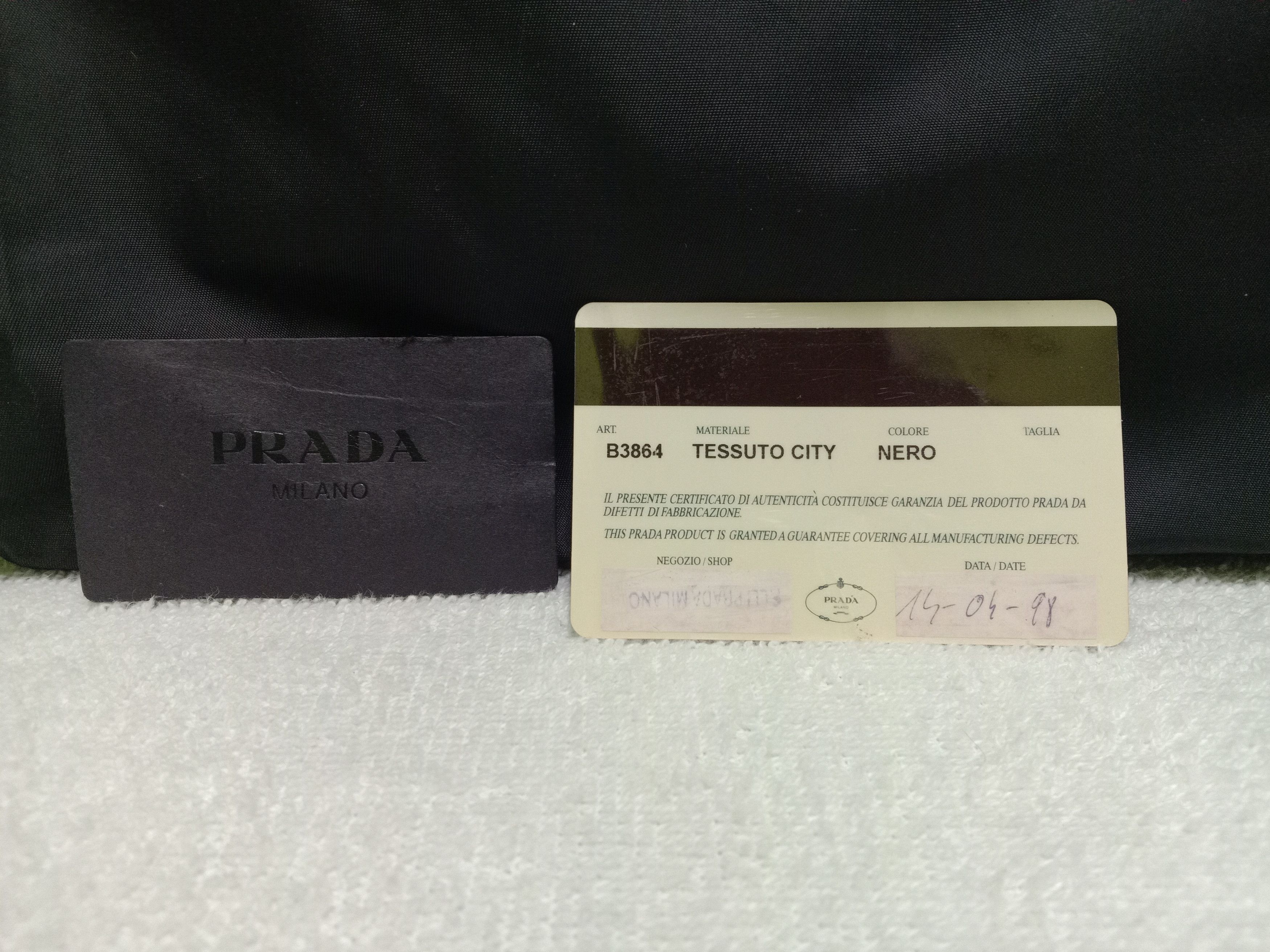 Prada Authentic Prada Tessuto City Tote Bag Size ONE SIZE - 6 Thumbnail