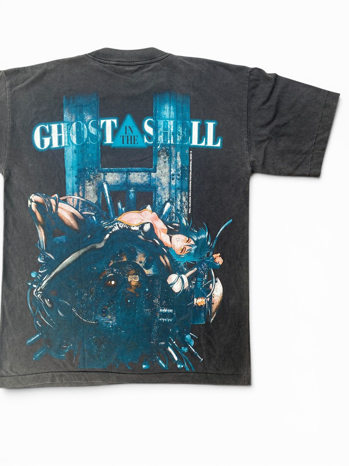 Japanese Brand Anime Ghost in The Shell anime Double Sided Graphic Tee Size US L / EU 52-54 / 3 - 11 Thumbnail