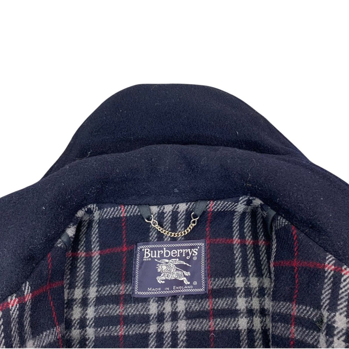 Burberry × Burberry Prorsum VINTAGE BURBERRYS OF LONDON TARTAN DUFFLE COAT Size US M / EU 48-50 / 2 - 4 Thumbnail