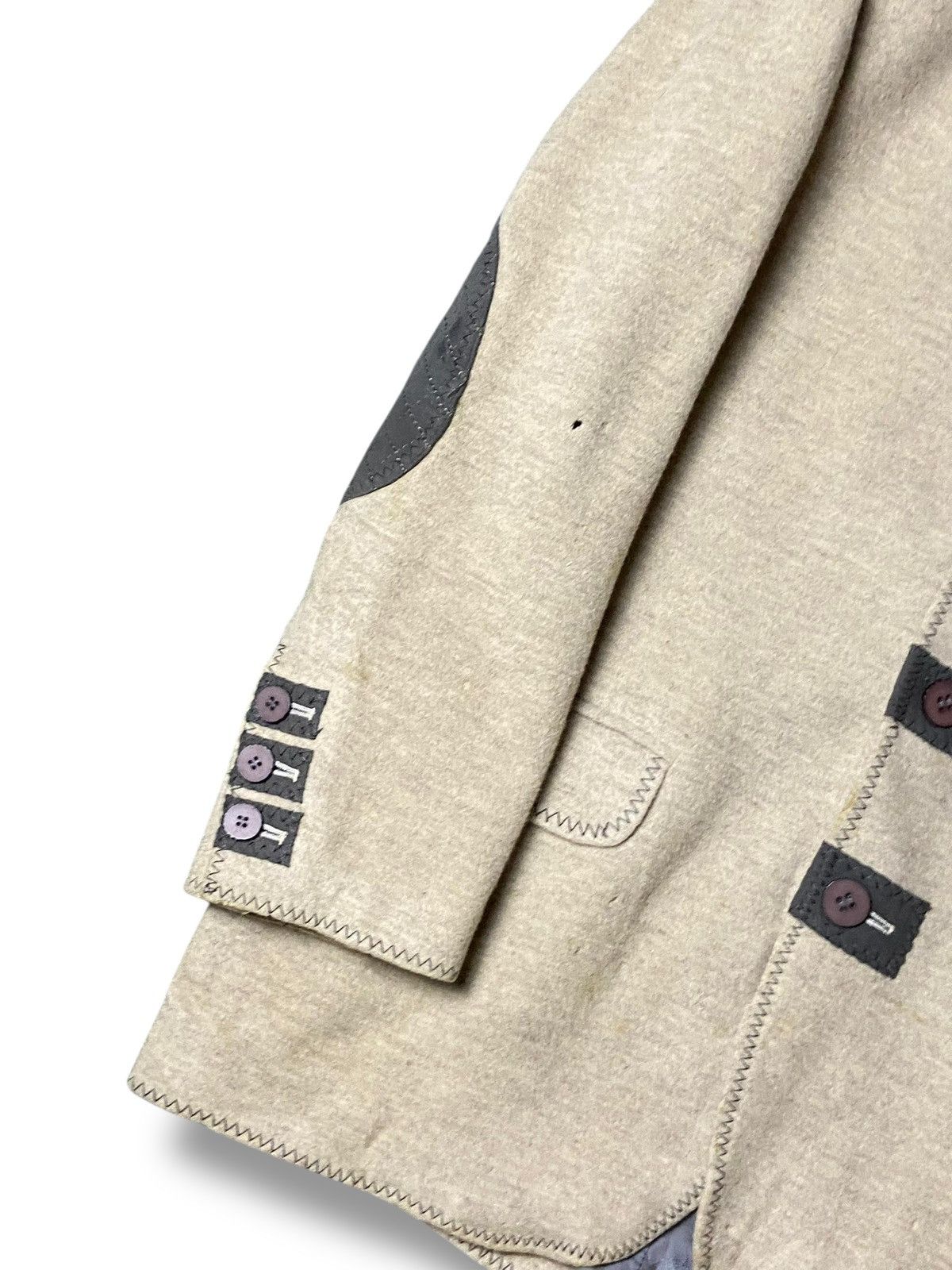 Designer × Japanese Brand × Vintage Vintage LA MODA GOJI Tiger Embroidered Wool Jacket (121) Size US XS / EU 42 / 0 - 6 Thumbnail