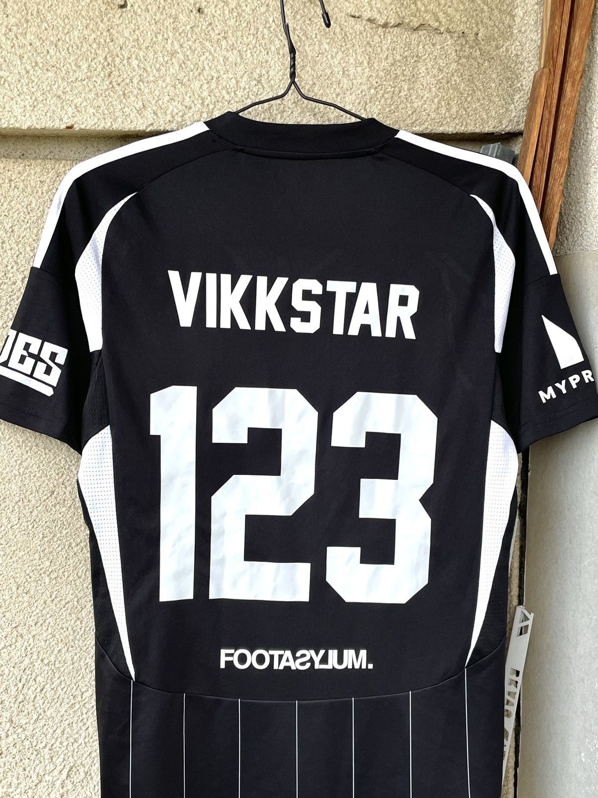 Adidas Sidemen FC #123 VIKKSTAR Adidas Soccer Football Jersey Shirt Size US S / EU 44-46 / 1 - 15 Thumbnail