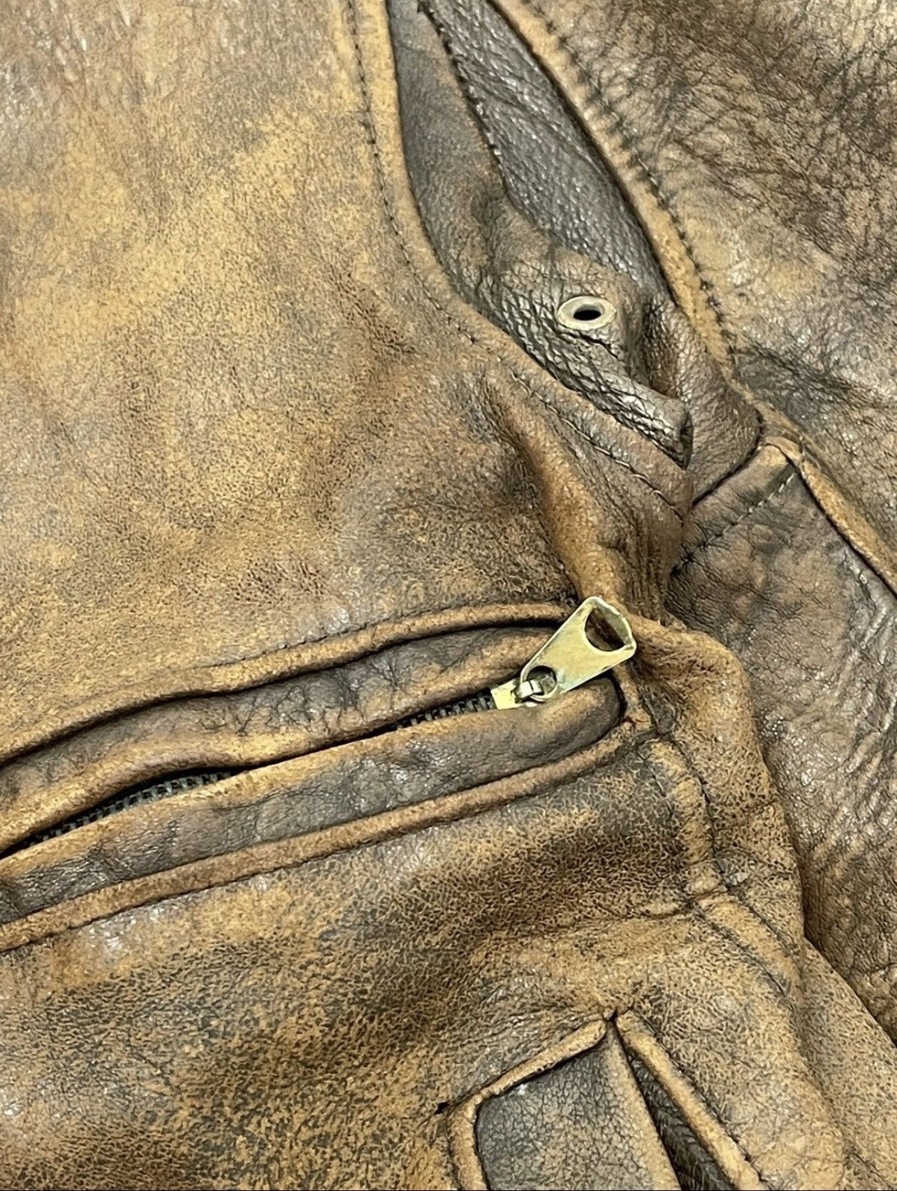 Avirex Vtg 80s Avirex USA Typ G2 Raider Leather Jacket Macgyver 2🟦 Size US L / EU 52-54 / 3 - 19 Thumbnail