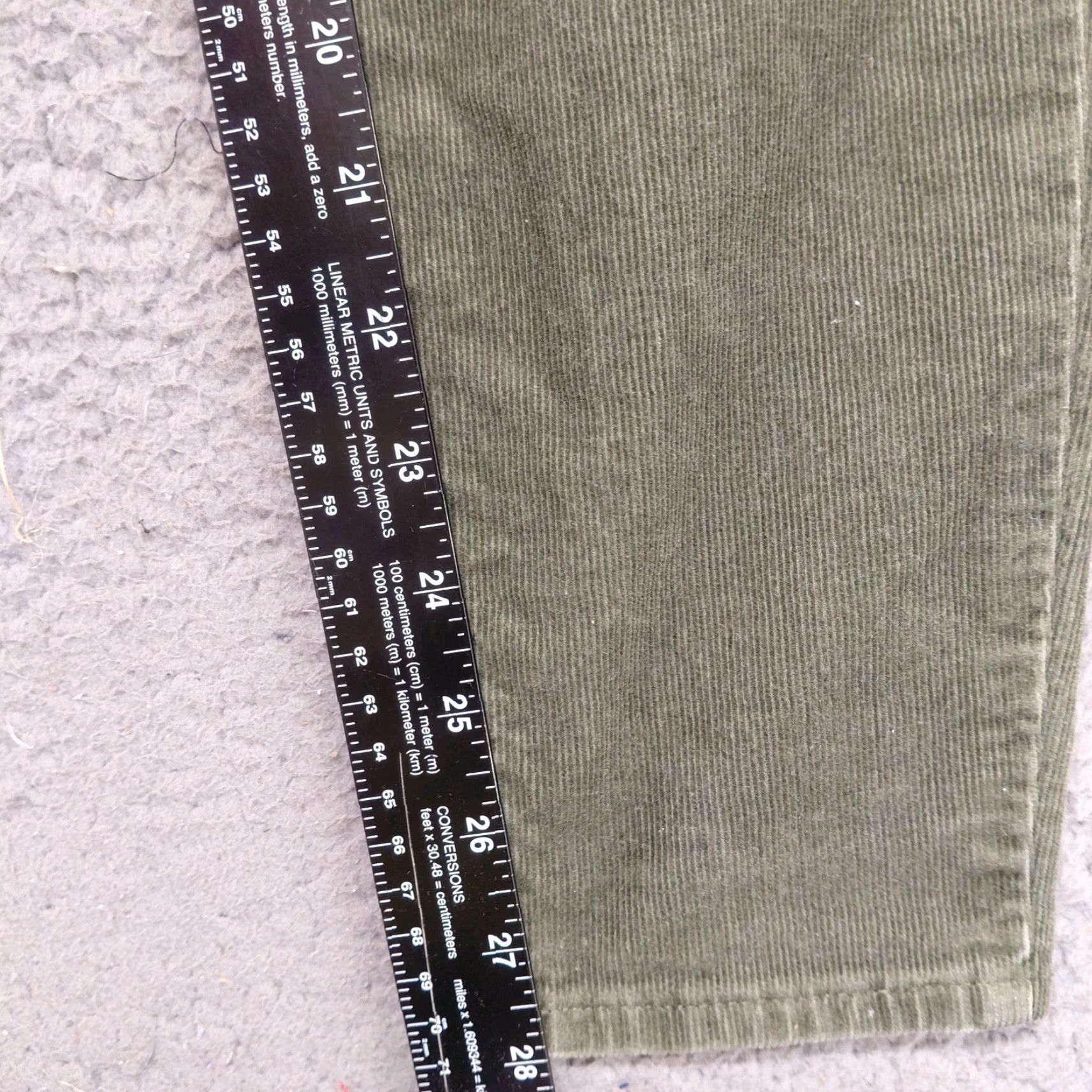 Talbots VINTAGE Talbots Corduroy Pants Womens 6 Sage Green High Waist Jegging Ankle Preppy Pants Womens Regular Straight Green 6 Talbots Mens? Size 28" / US 6 / IT 42 - 7 Thumbnail