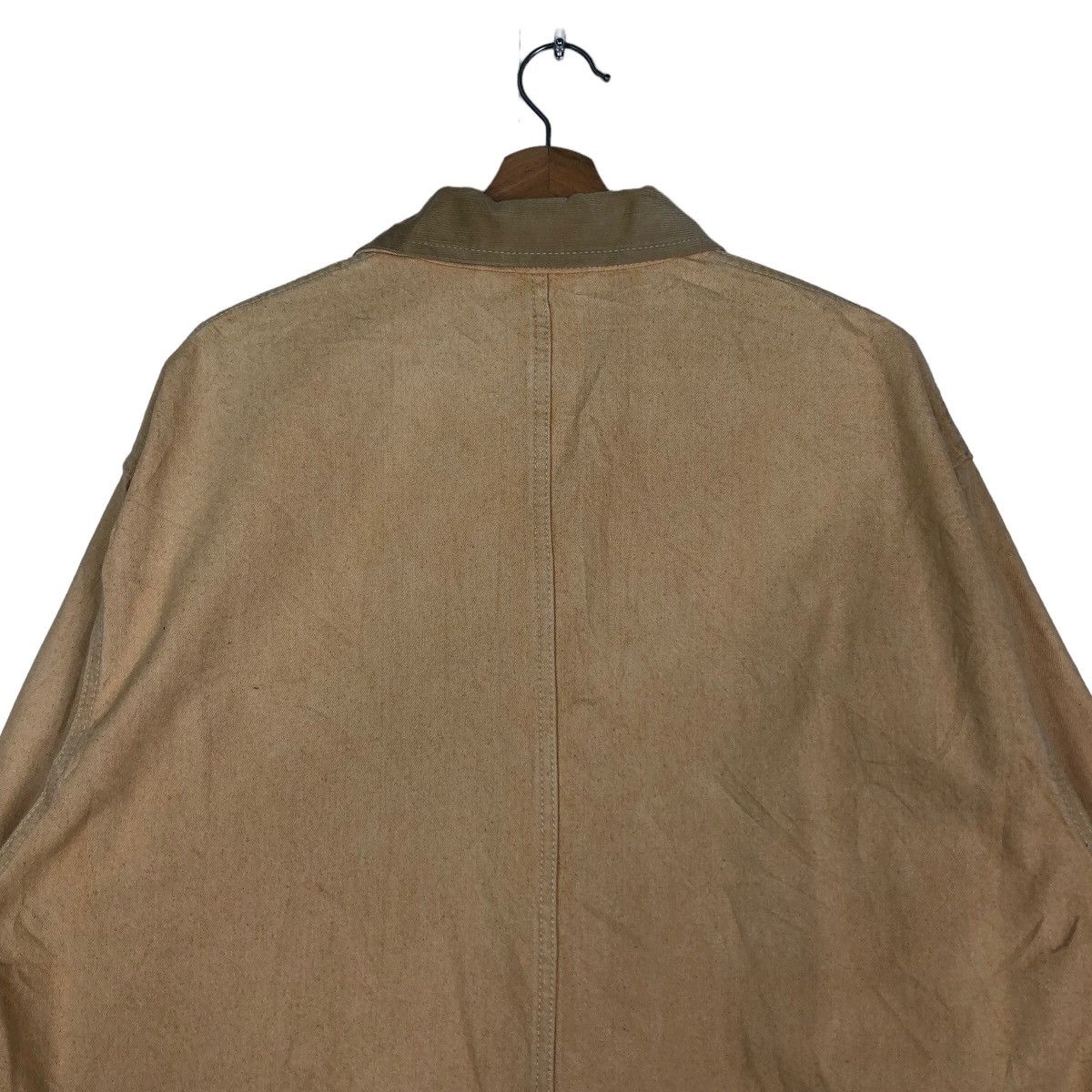 Japanese Brand 🔥Vintage Chore Jacket GU Japan Issey Miyake Design Size US L / EU 52-54 / 3 - 9 Thumbnail