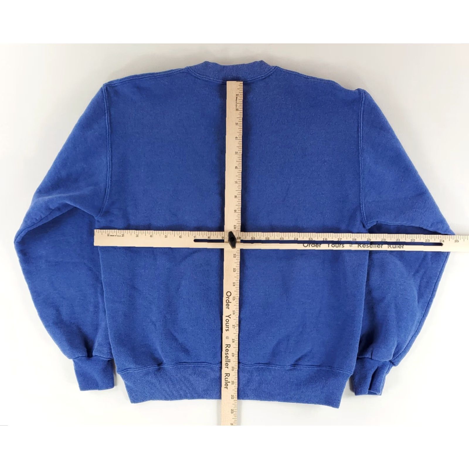 Jerzees VINTAGE Jerzees Super Sweats VTG 90s Crew Neck Sweatshirt Blue Long Sleeve Mens S Size US S / EU 44-46 / 1 - 5 Thumbnail