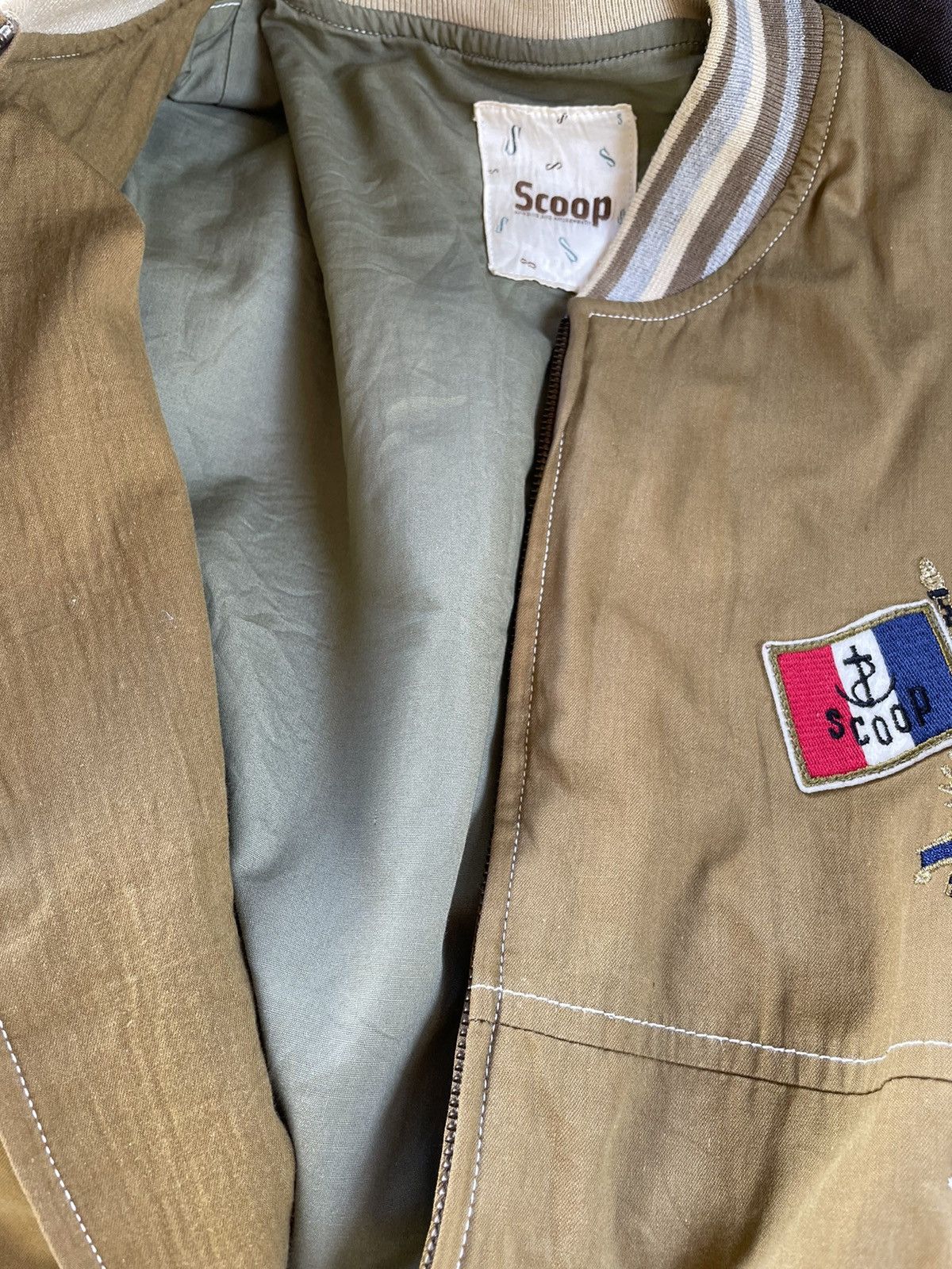 Japanese Brand × Vintage Vintage Scoop Bomber Jacket Size US M / EU 48-50 / 2 - 8 Thumbnail