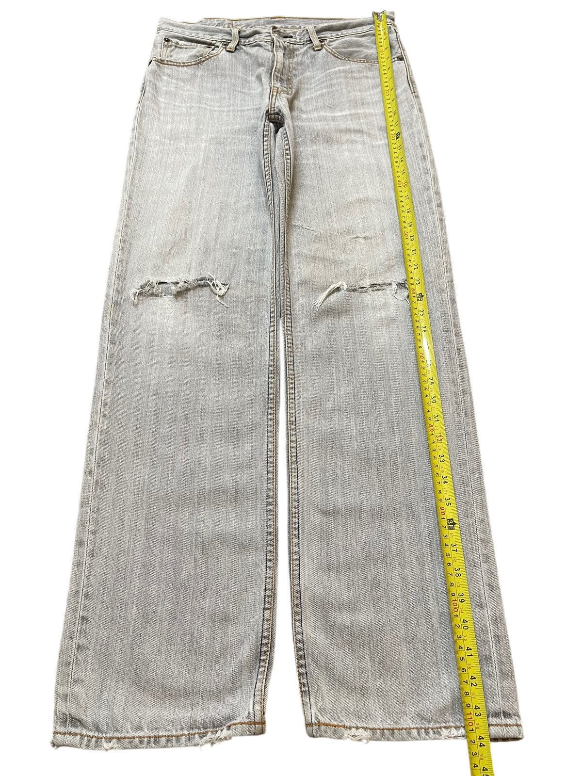 Levi's Vintage 90s Levis 702 Faded Wash Distressed Loose Jeans Size US 32 / EU 48 - 13 Thumbnail