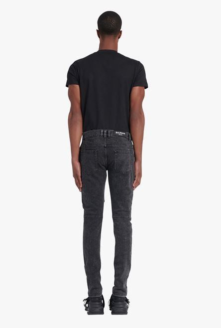 Balmain o1y0426 Denim Pant in Black Size US 31 - 3 Thumbnail