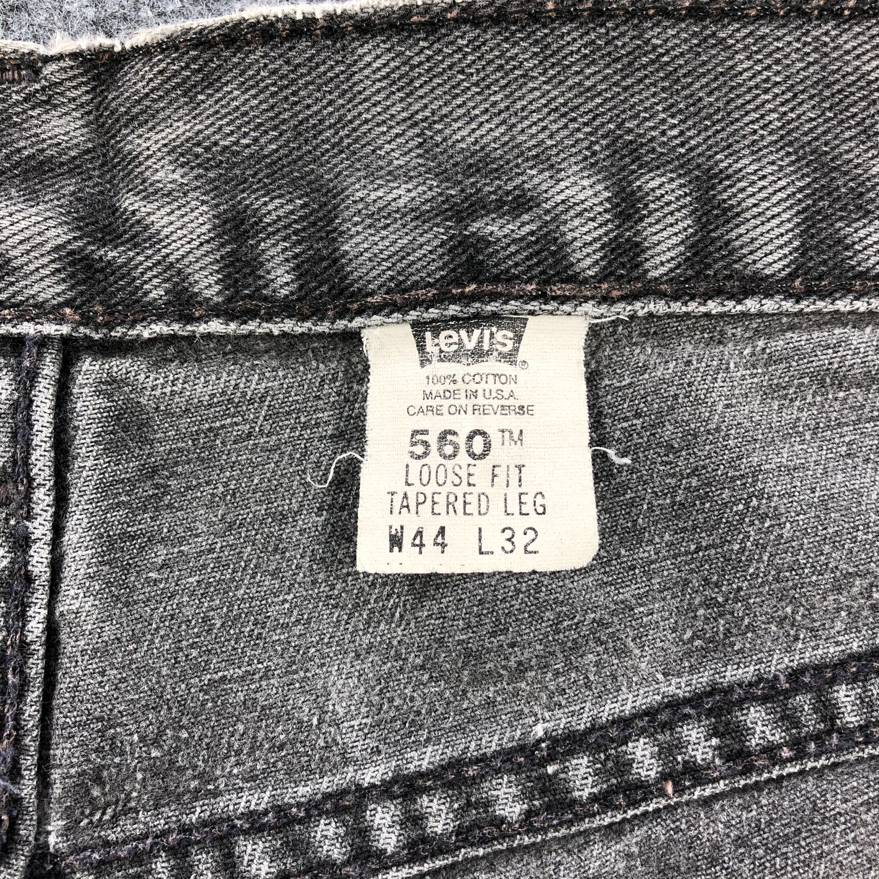 Levi's Vintage 90s Levis 560 Earth Tone Jeans-J1125 Size US 44 / EU 60 - 10 Thumbnail
