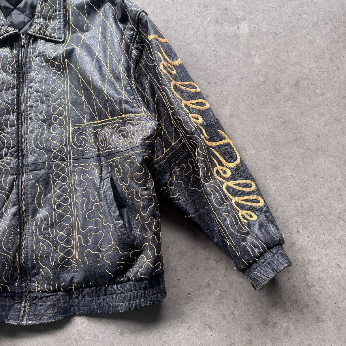 Pelle Pelle Vintage Pelle Pelle Leather Jacket Size US XXL / EU 58 / 5 - 3 Thumbnail