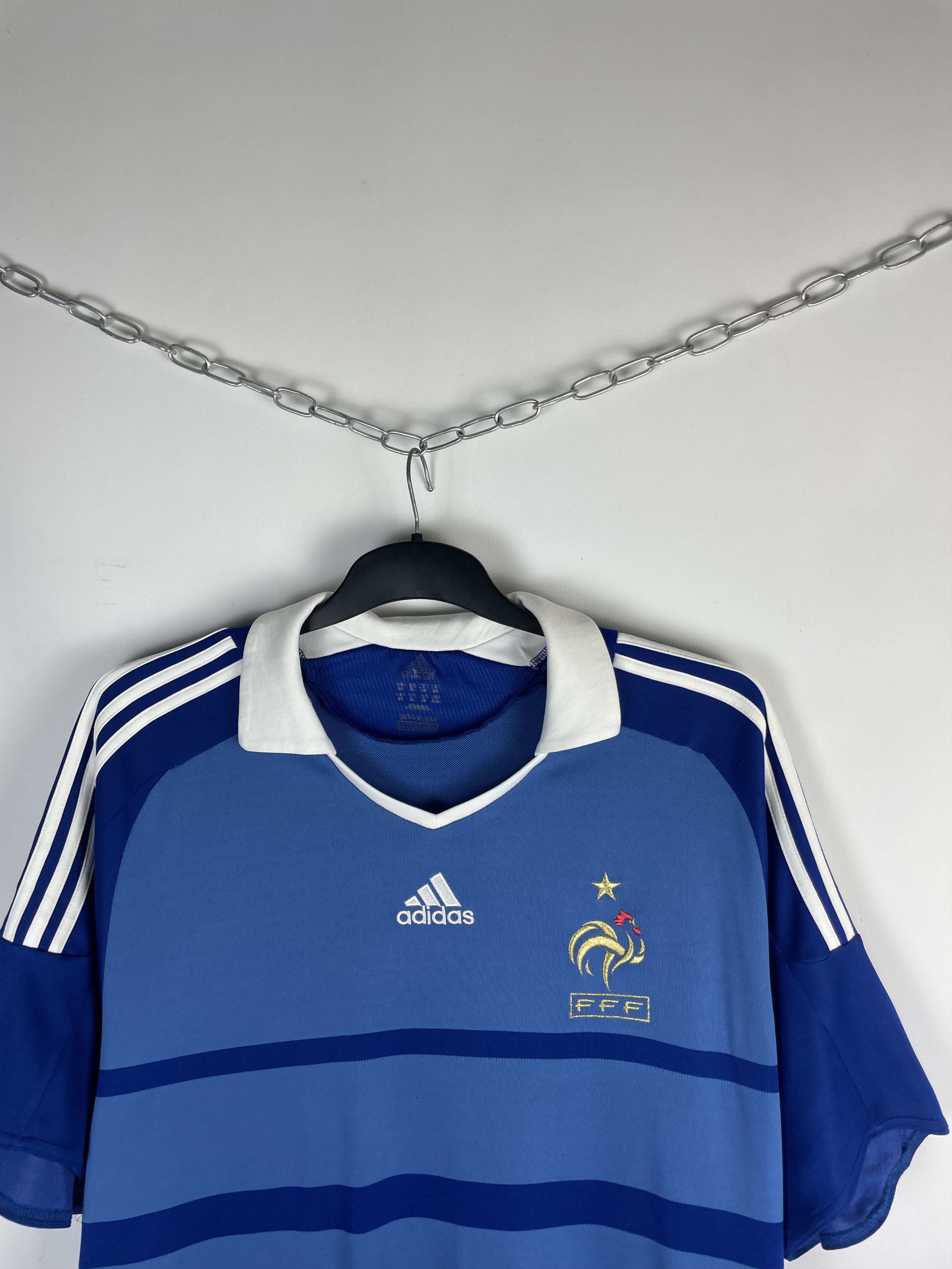 Adidas Adidas France Soccer Jersey 2009 Size US XL / EU 56 / 4 - 3 Thumbnail