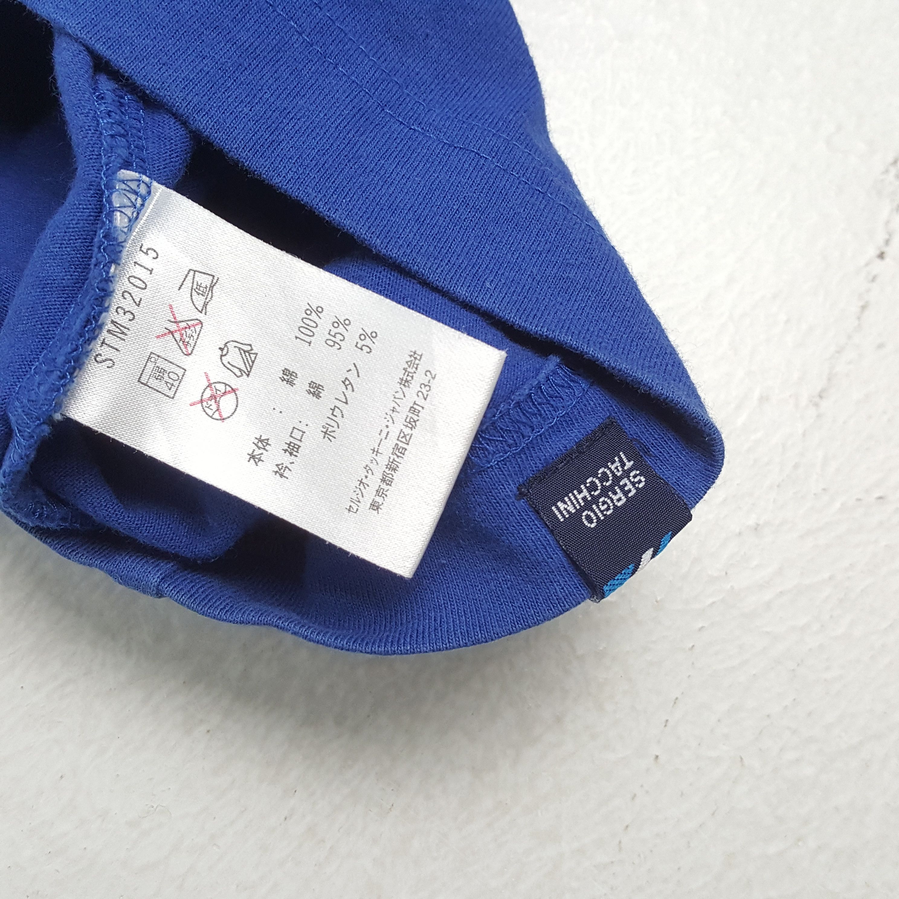 Sergio Tacchini × Vintage Vintage SERGIO TACHINI Sportswear Brand T-Shirt Size US M / EU 48-50 / 2 - 5 Thumbnail