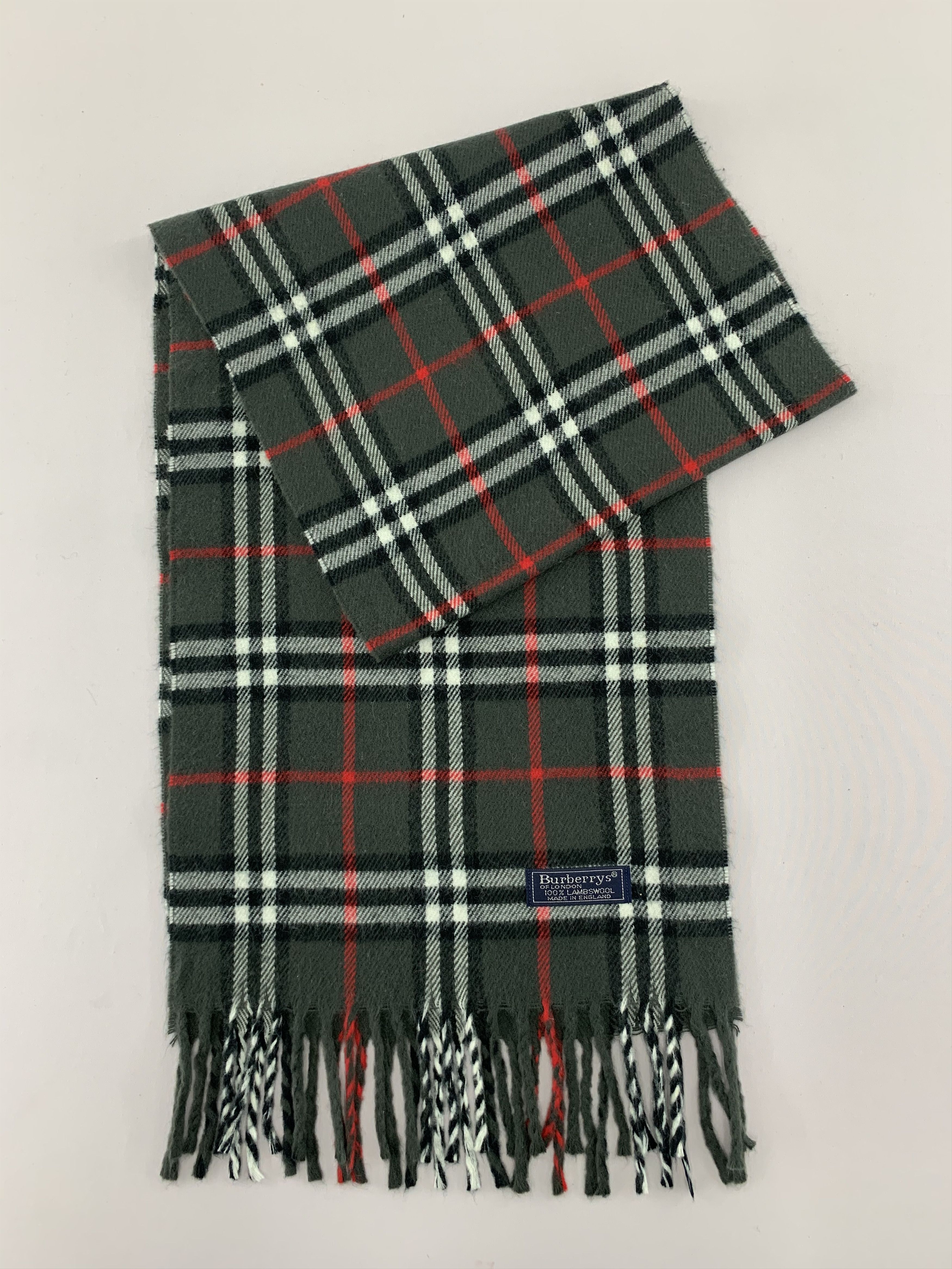 Burberry Burberry Scarf Wool Muffler Neck Wrap BL5017 Size ONE SIZE - 2 Thumbnail