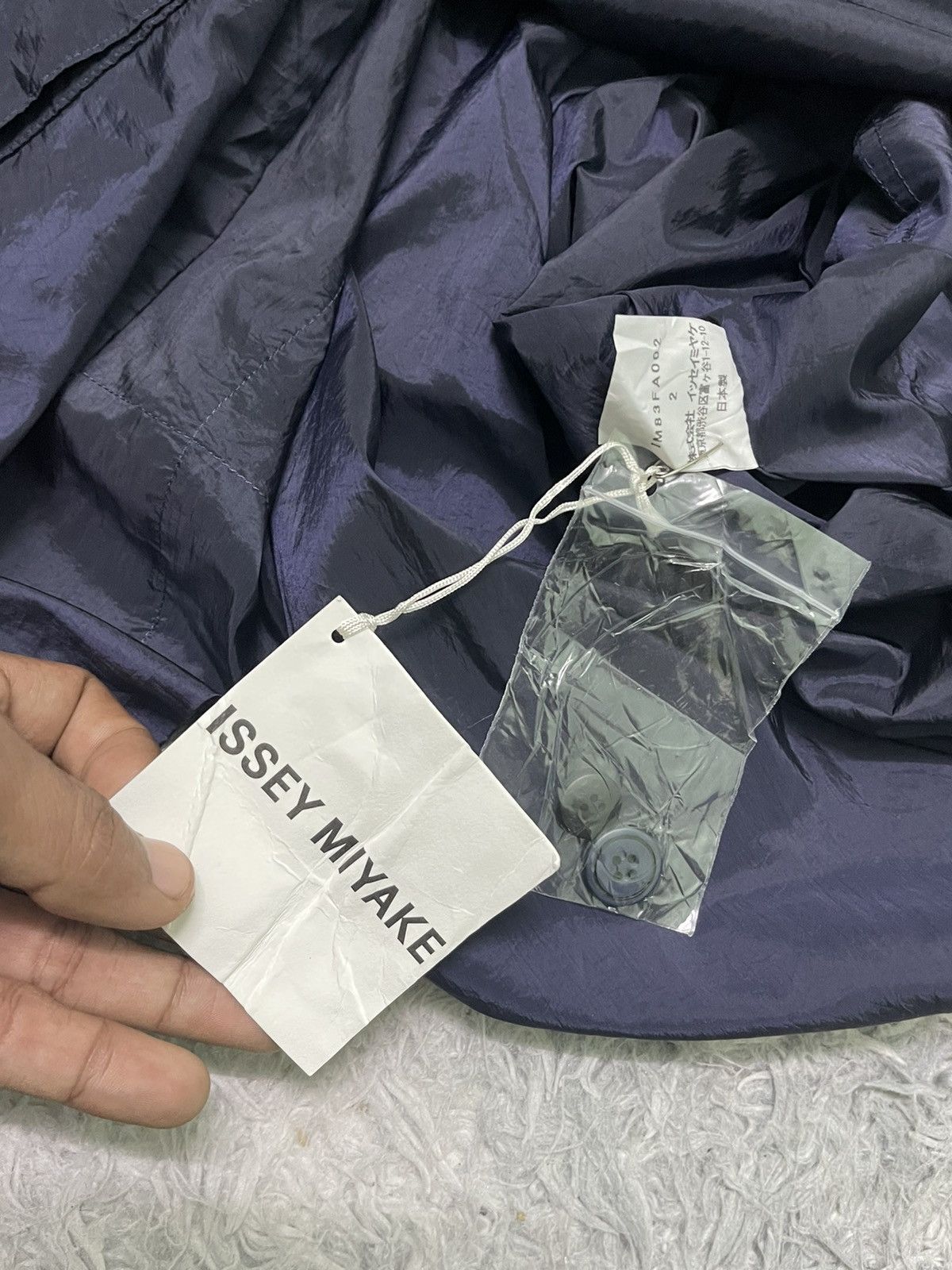 Issey Miyake AW18 ISSEY MIYAKE Nylon Coat Rain Long With Tag Price Size US M / EU 48-50 / 2 - 11 Thumbnail