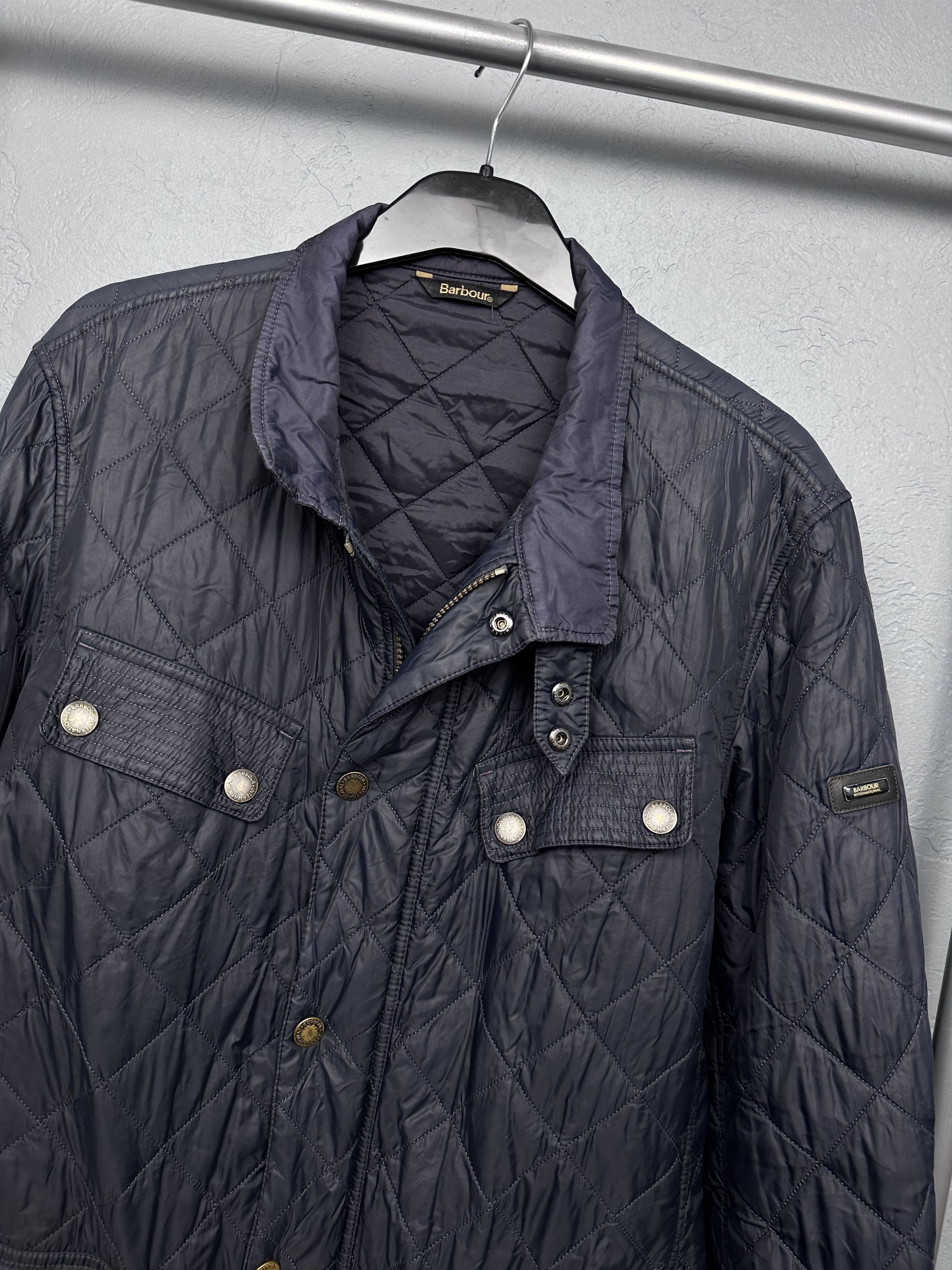 Barbour Barbour International Ariel Profile Mens Quilted Jacket Size US L / EU 52-54 / 3 - 2 Thumbnail