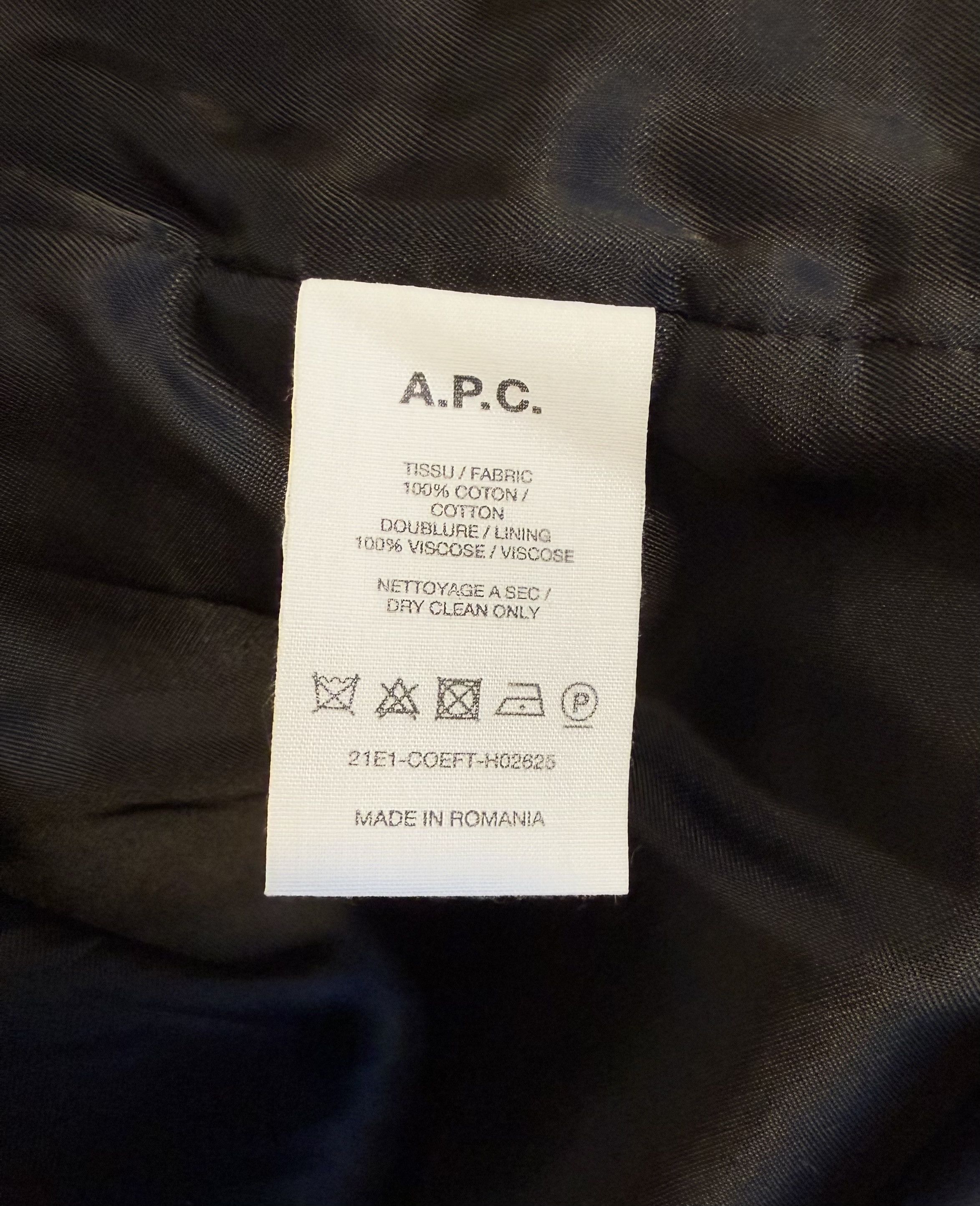 A.P.C. A.P.C Alex Jacket Size US M / EU 48-50 / 2 - 6 Thumbnail