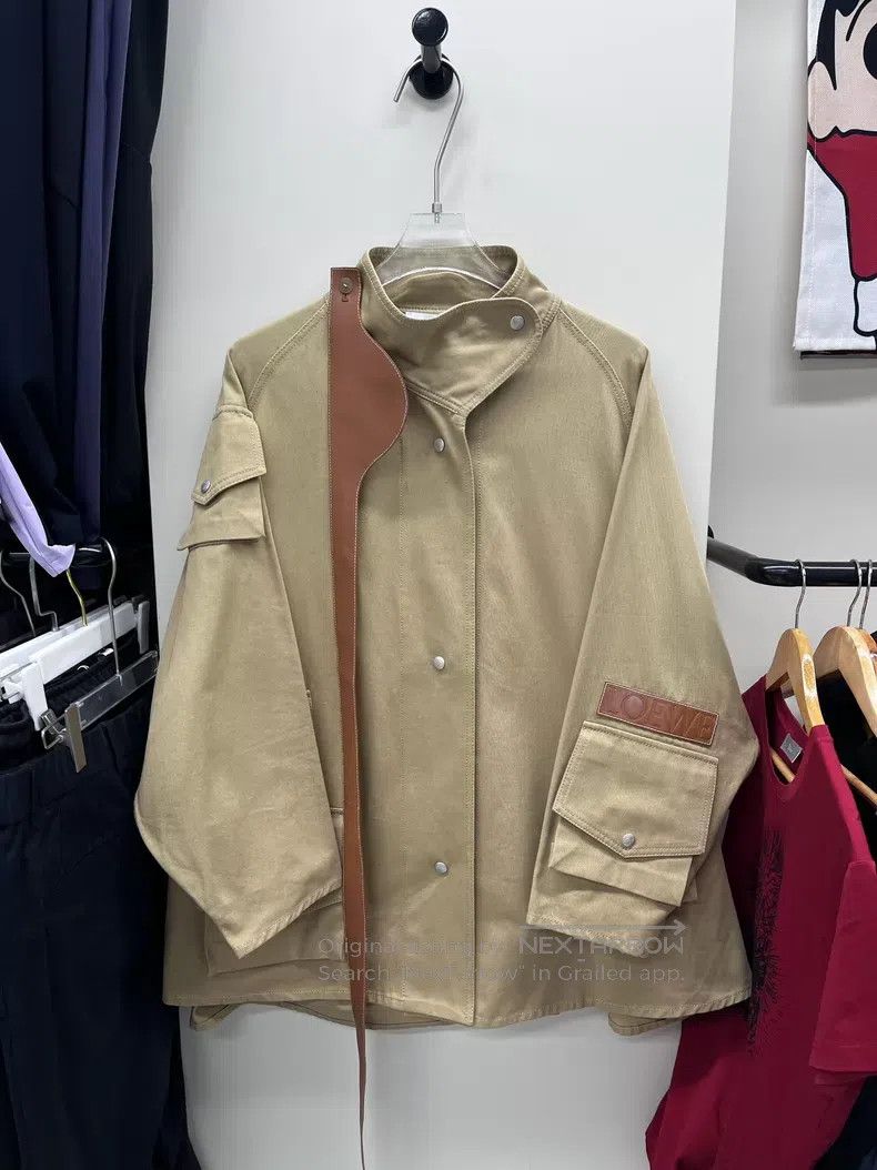 Loewe Loewe Utility Jacket Khaki Size XS / US 0-2 / IT 36-38 - 1 Thumbnail