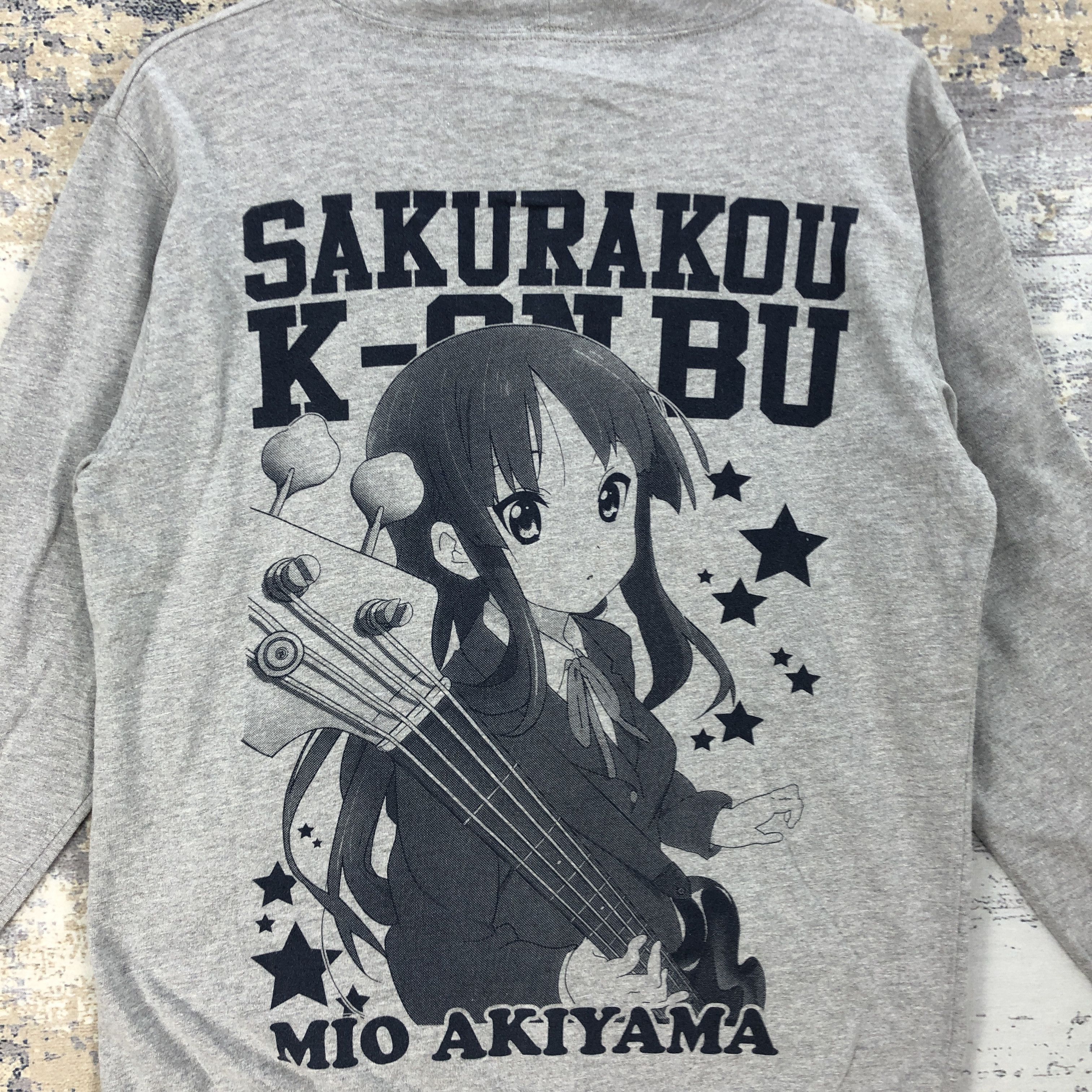 Anime × Japanese Brand × Vintage Vintage 90s Mio Akiyama Hoodie Sweater Zipper Sweatshirt Size US M / EU 48-50 / 2 - 7 Thumbnail