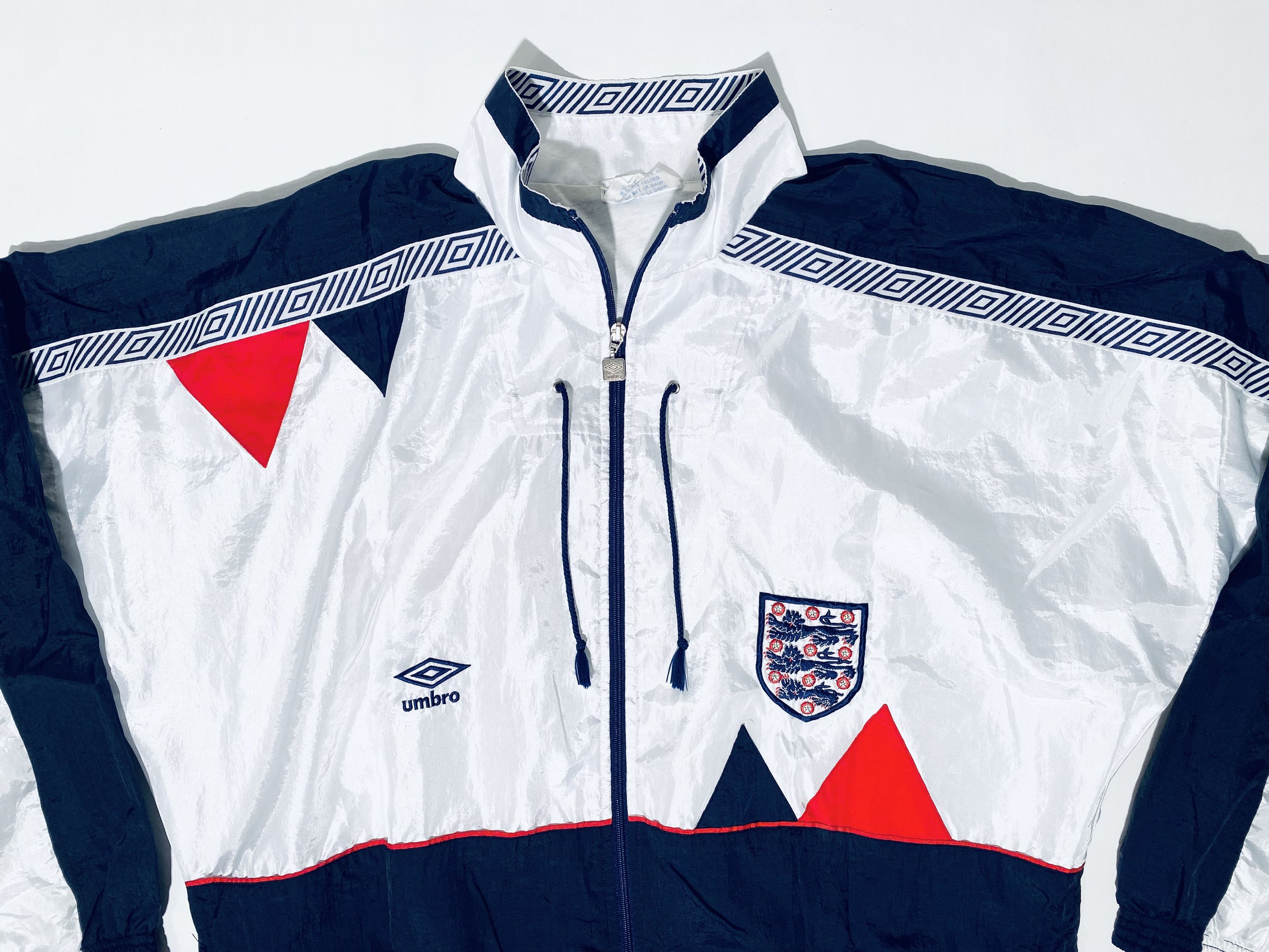 Umbro × Vintage England Training Jacket 1990 / 1992 Umbro Italia 90 Size US L / EU 52-54 / 3 - 5 Thumbnail