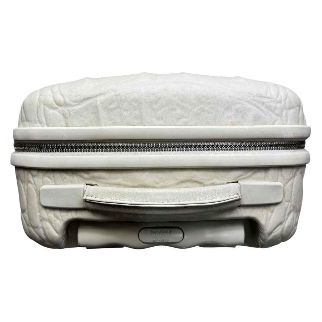 Alexander McQueen Alexander McQueen samsonite crocodile suitcase white Size ONE SIZE - 4 Thumbnail