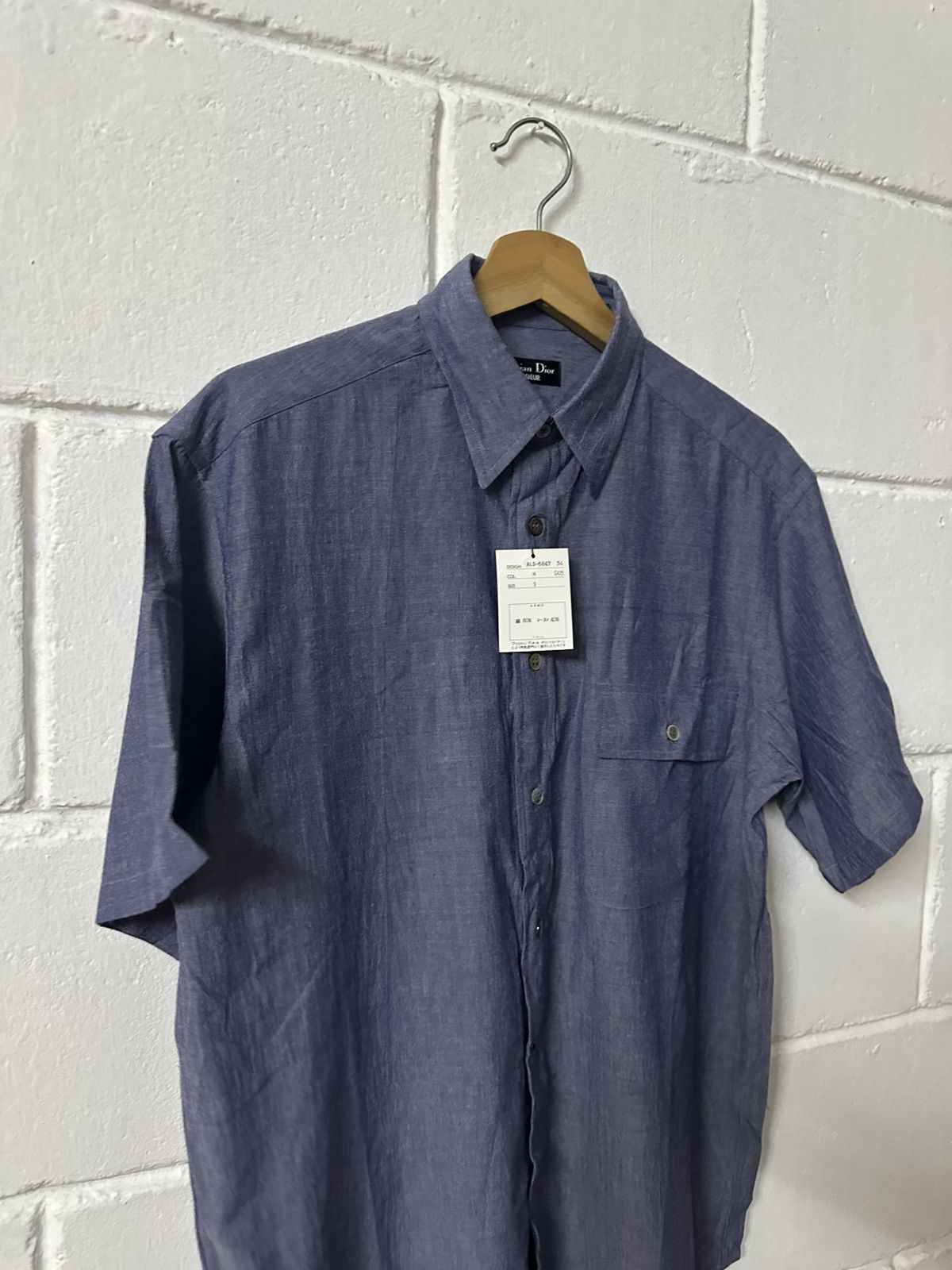 Christian Dior Monsieur × Dior Christian Dior Monsieur Vintage Rayon Shirt New With Tag Size US M / EU 48-50 / 2 - 10 Thumbnail