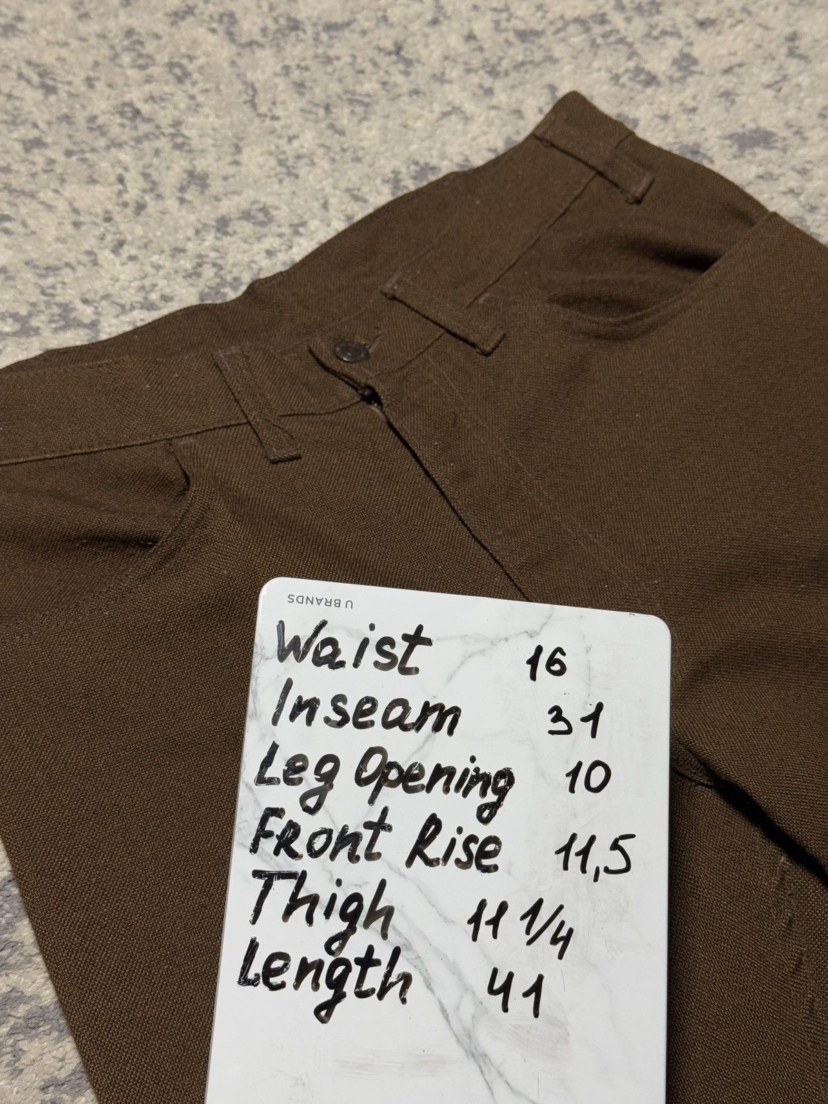 Vintage Levi’s 545 Sta-Prest Vintage 80s Flared Bootcut 32x31 Size US 32 / EU 48 - 4 Thumbnail