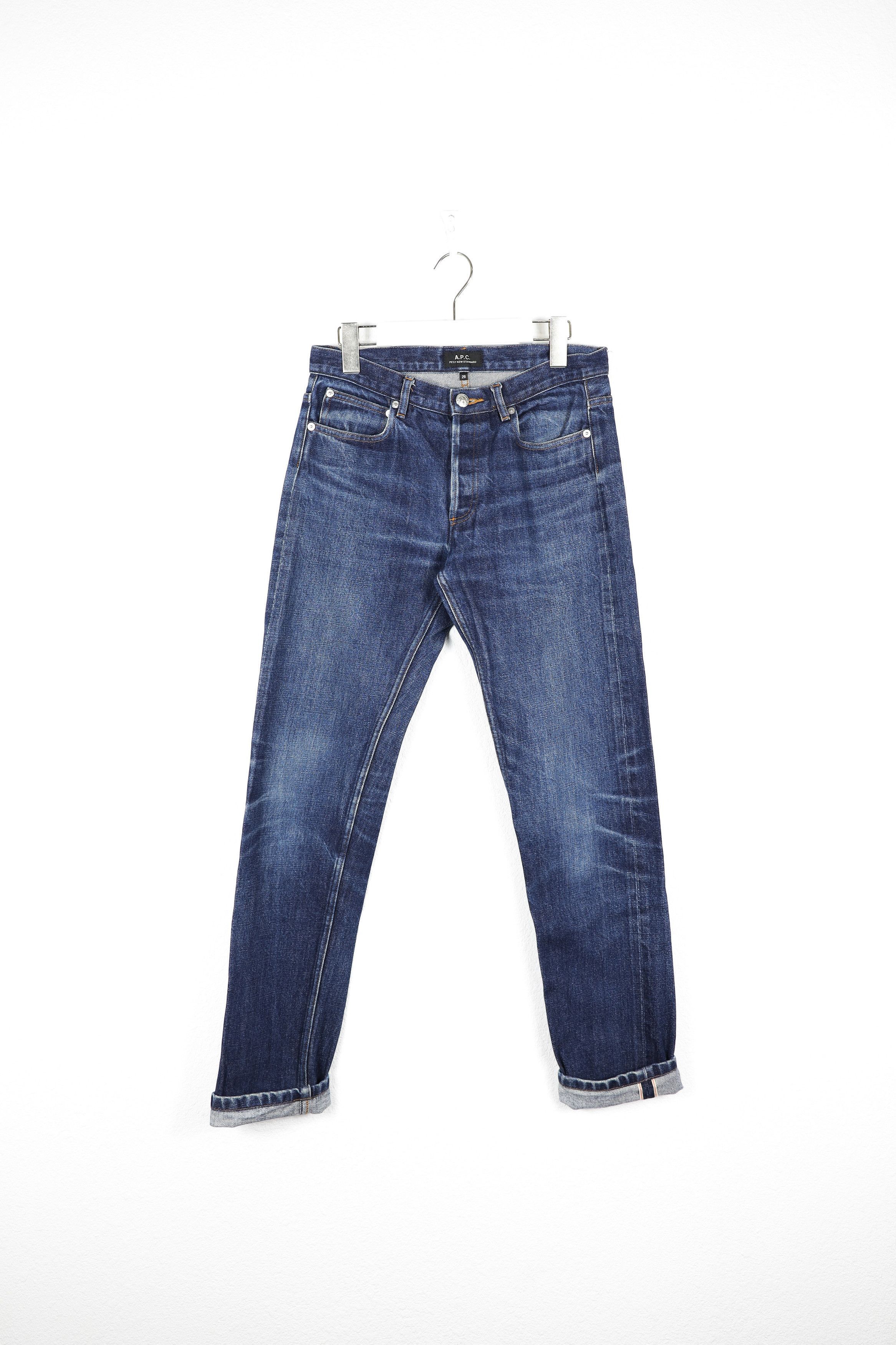 A.P.C. A.P.C. Petite New Standard Blue Indigo Denim Selvedge Jeans Size US 29 - 1 Thumbnail