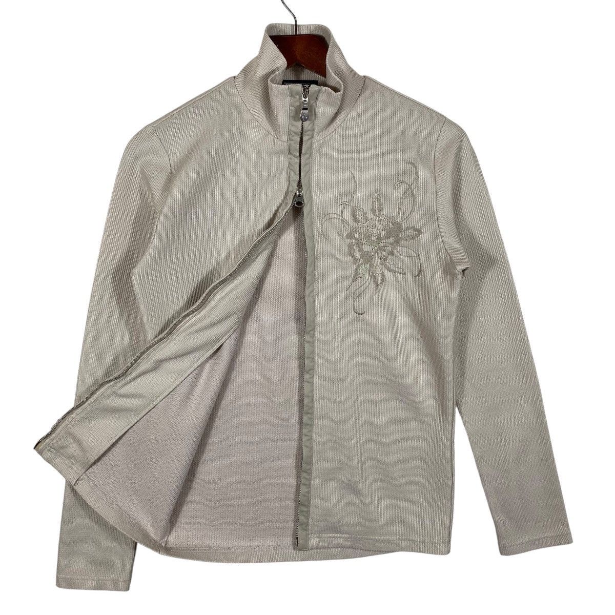 Tornado Mart Vintage 90s Tornado Mart Flower Embroidery Zipper Jacket Size US S / EU 44-46 / 1 - 6 Thumbnail