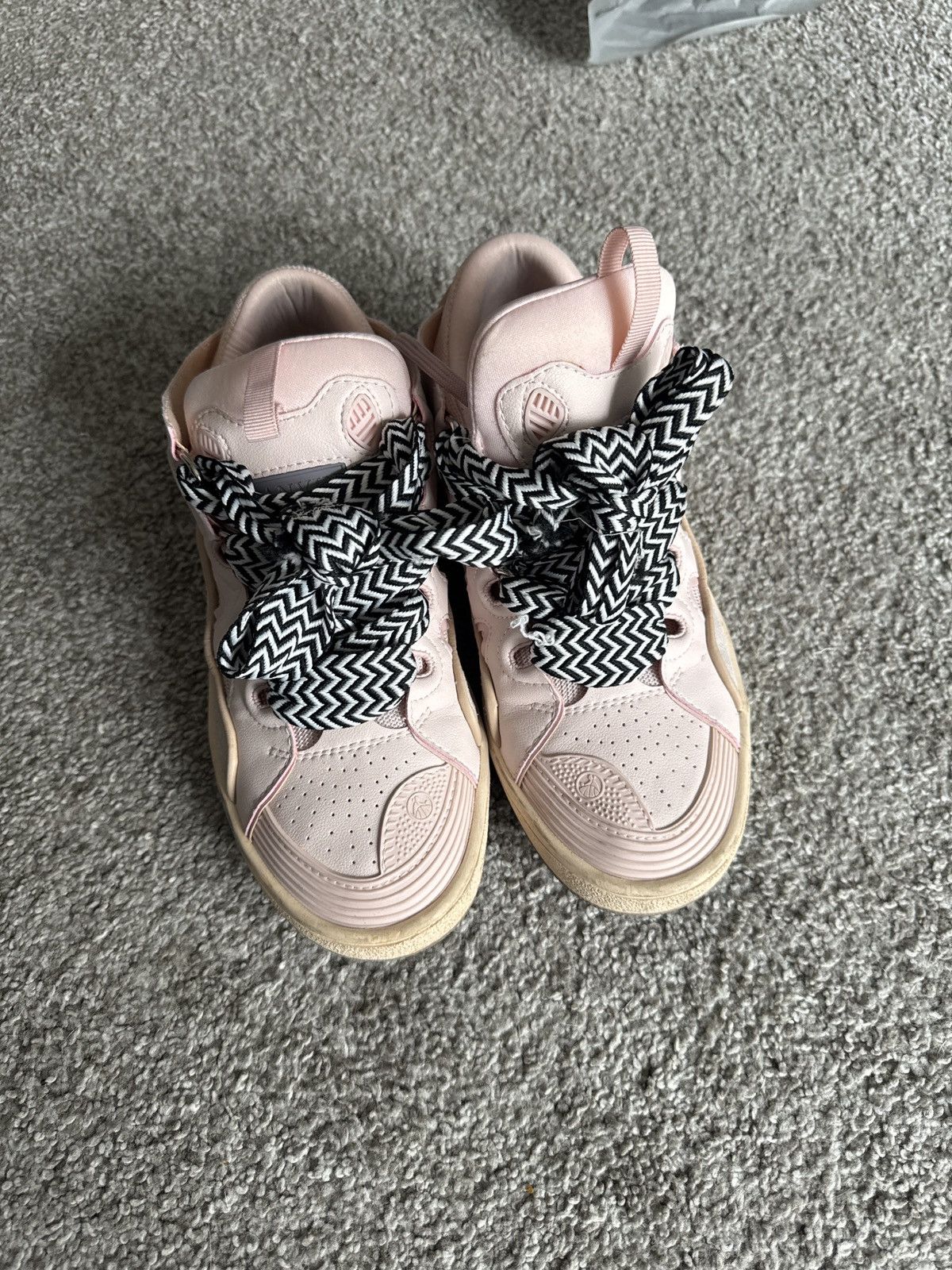Lanvin Lanvin pink curb sneakers Size US 10 / IT 40 - 2 Thumbnail
