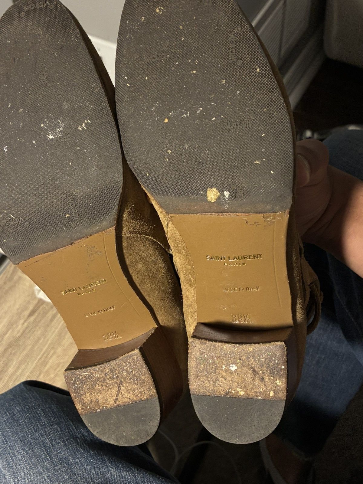 Saint Laurent Paris Saint Laurent Boots Size US 6.5 / EU 39-40 - 6 Thumbnail