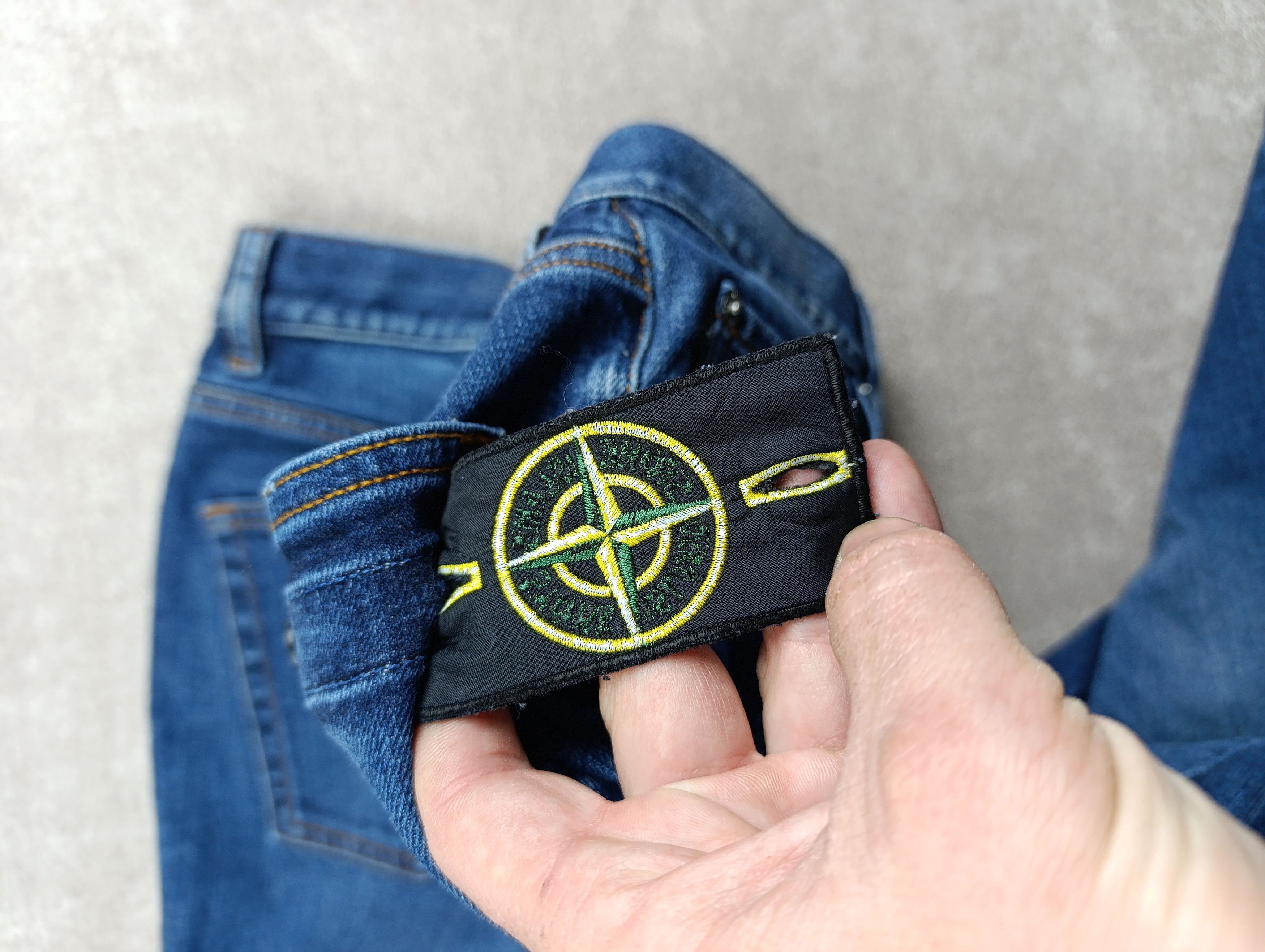 Stone Island Authentic Stone Island mens denim jeans TYPE SK Size US 33 - 10 Thumbnail