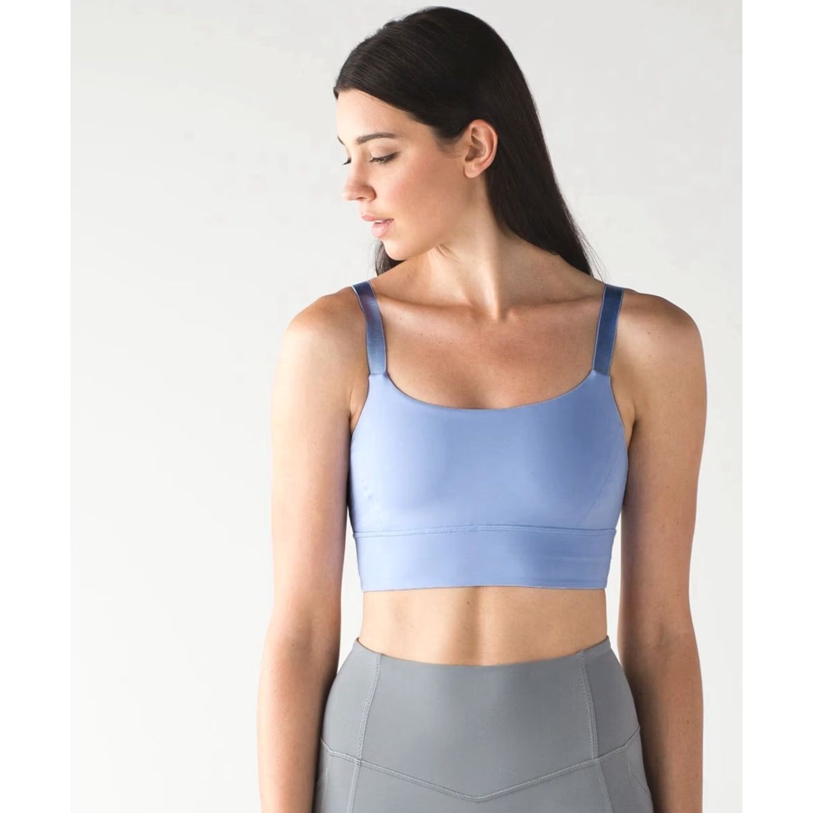 Lululemon Lululemon Both Ways Bra Lavender Dusk Women’s Size 2 Adjustable Straps W2ABTS Sports Bra Reg Blue Purple Size ONE SIZE - 2 Thumbnail